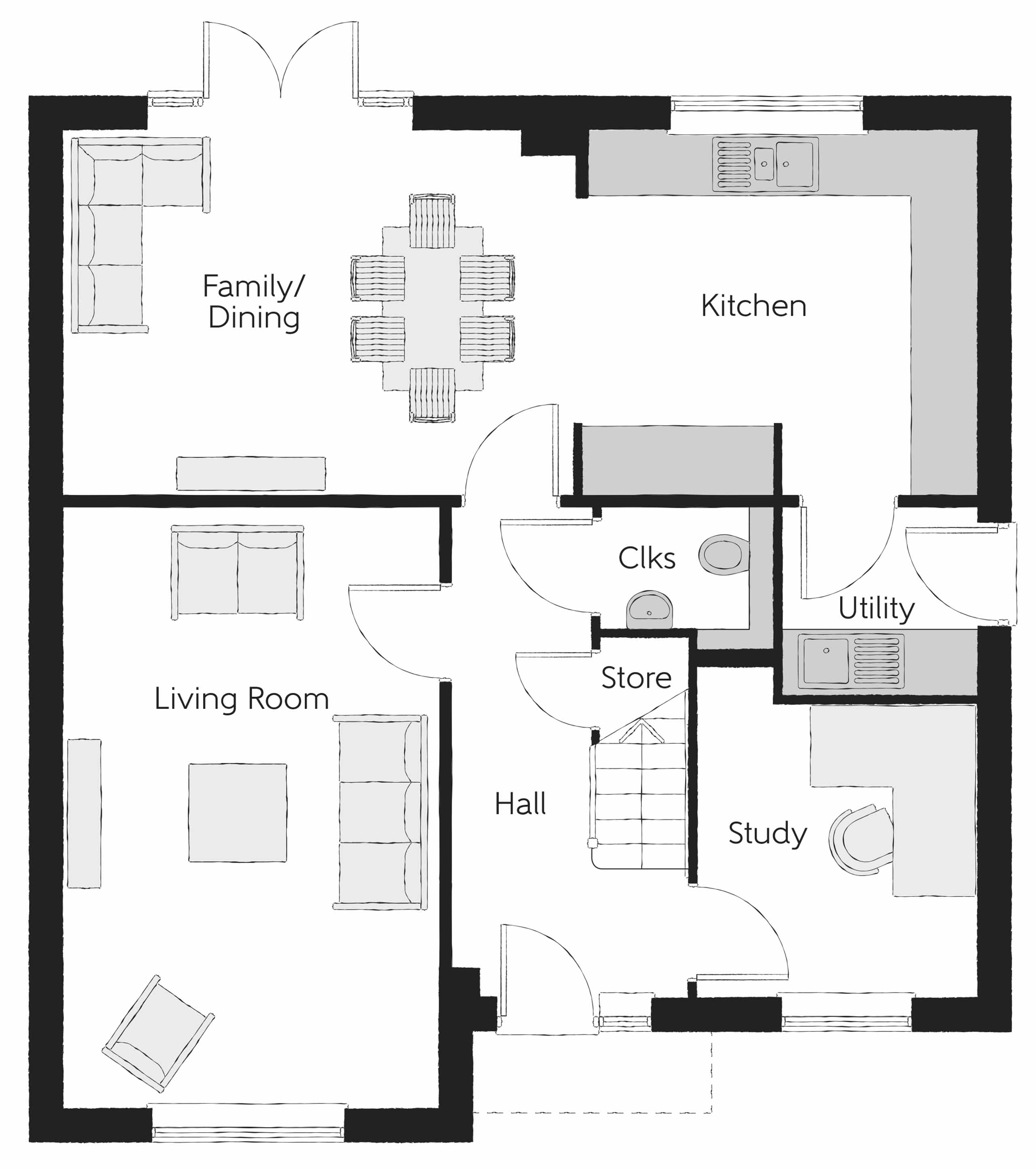 Doubleday Way, Fradley, Lichfield floorplan