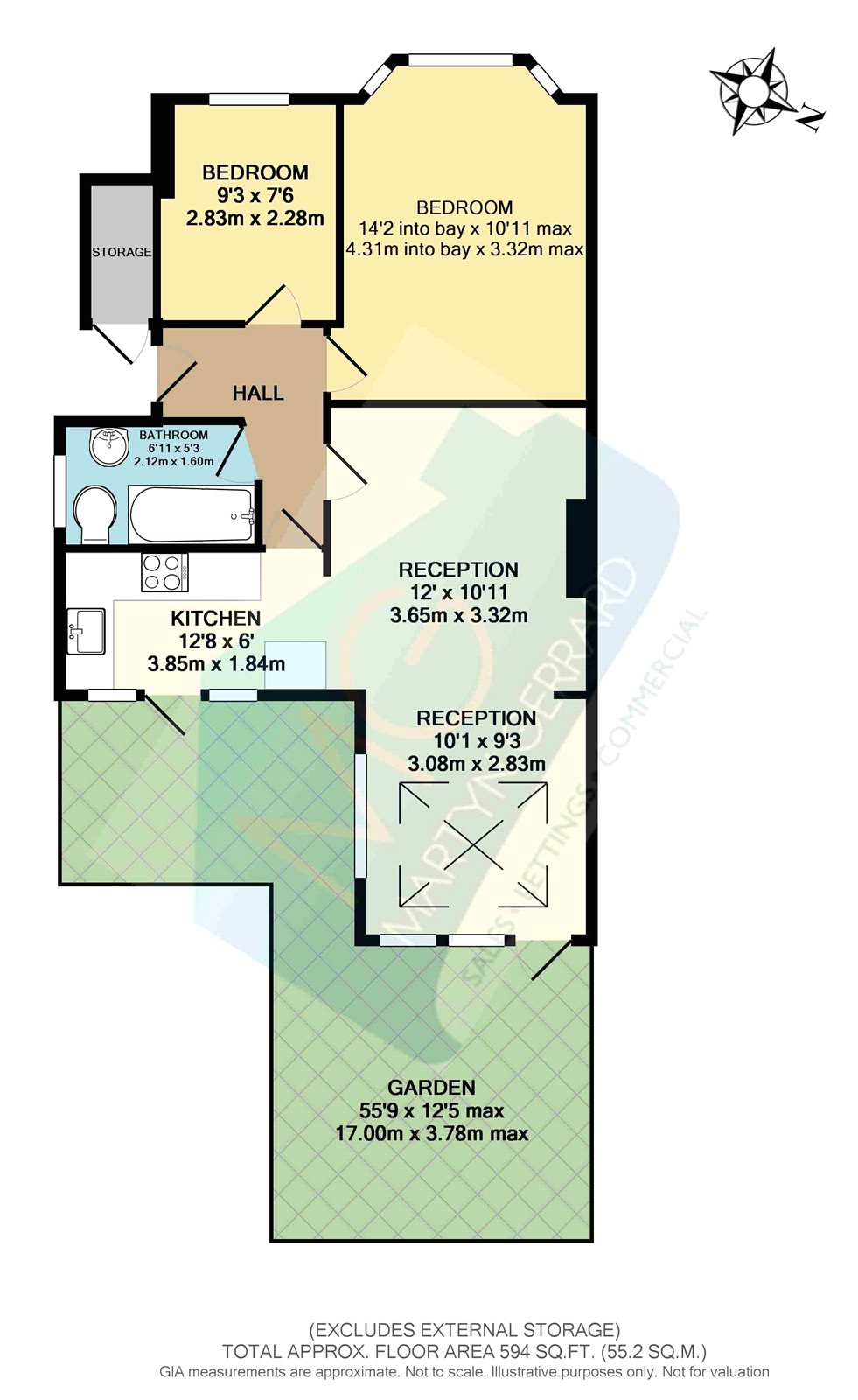 2 Bedrooms Maisonette for sale in Kenerne Drive, Barnet, Hertfordshire EN5