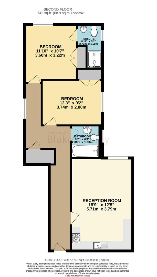 Martello Street, London floorplan
