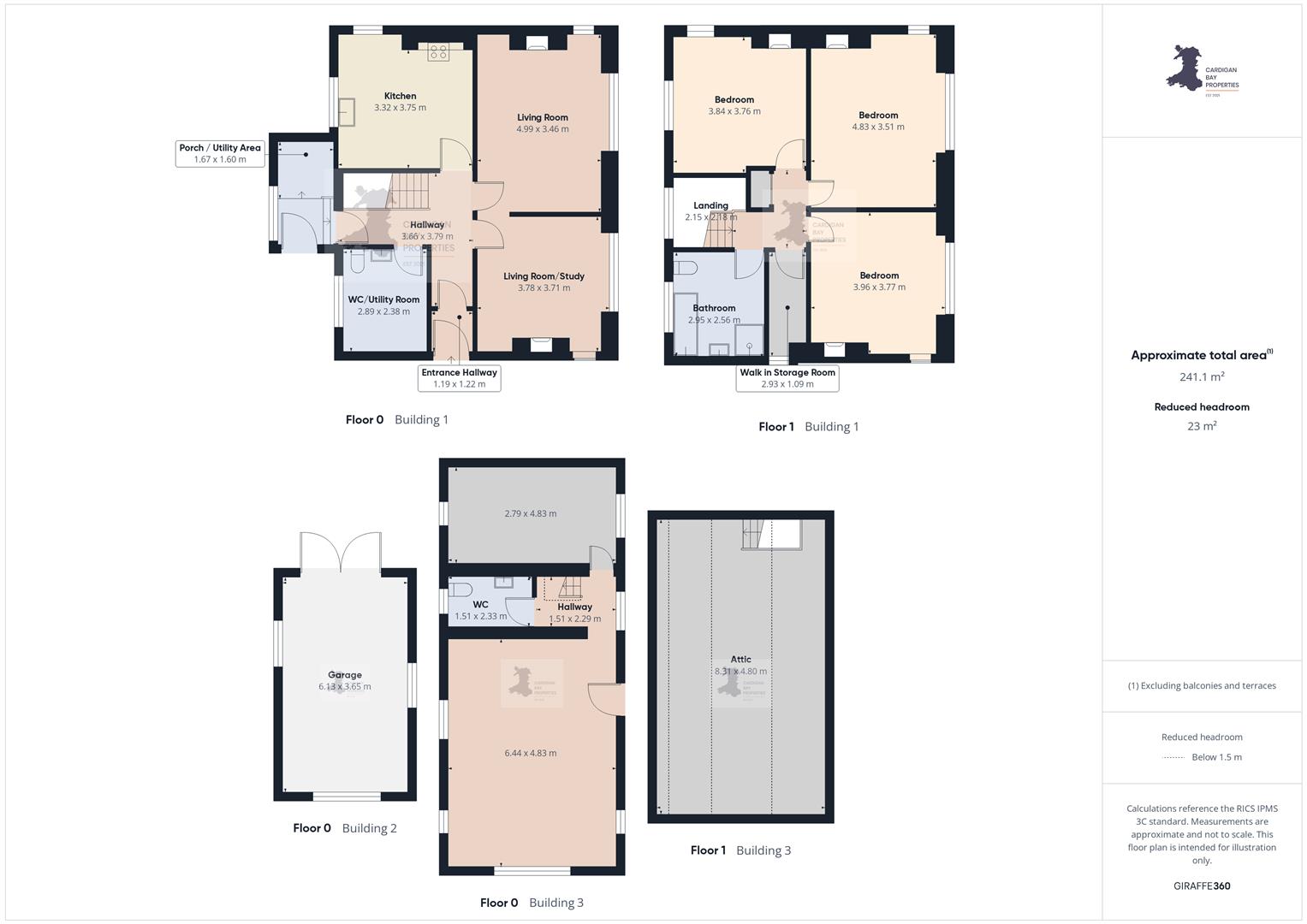 Caerwennog, Rhos, Llandysul floorplan