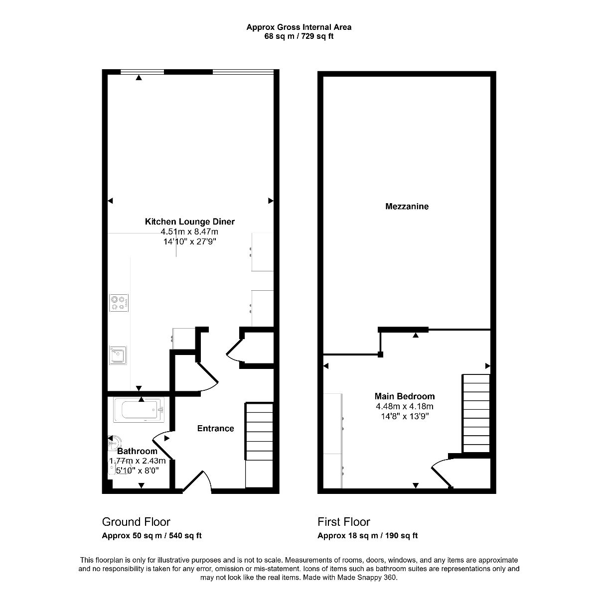 Flat 2, Frances Court, Herne Bay floorplan