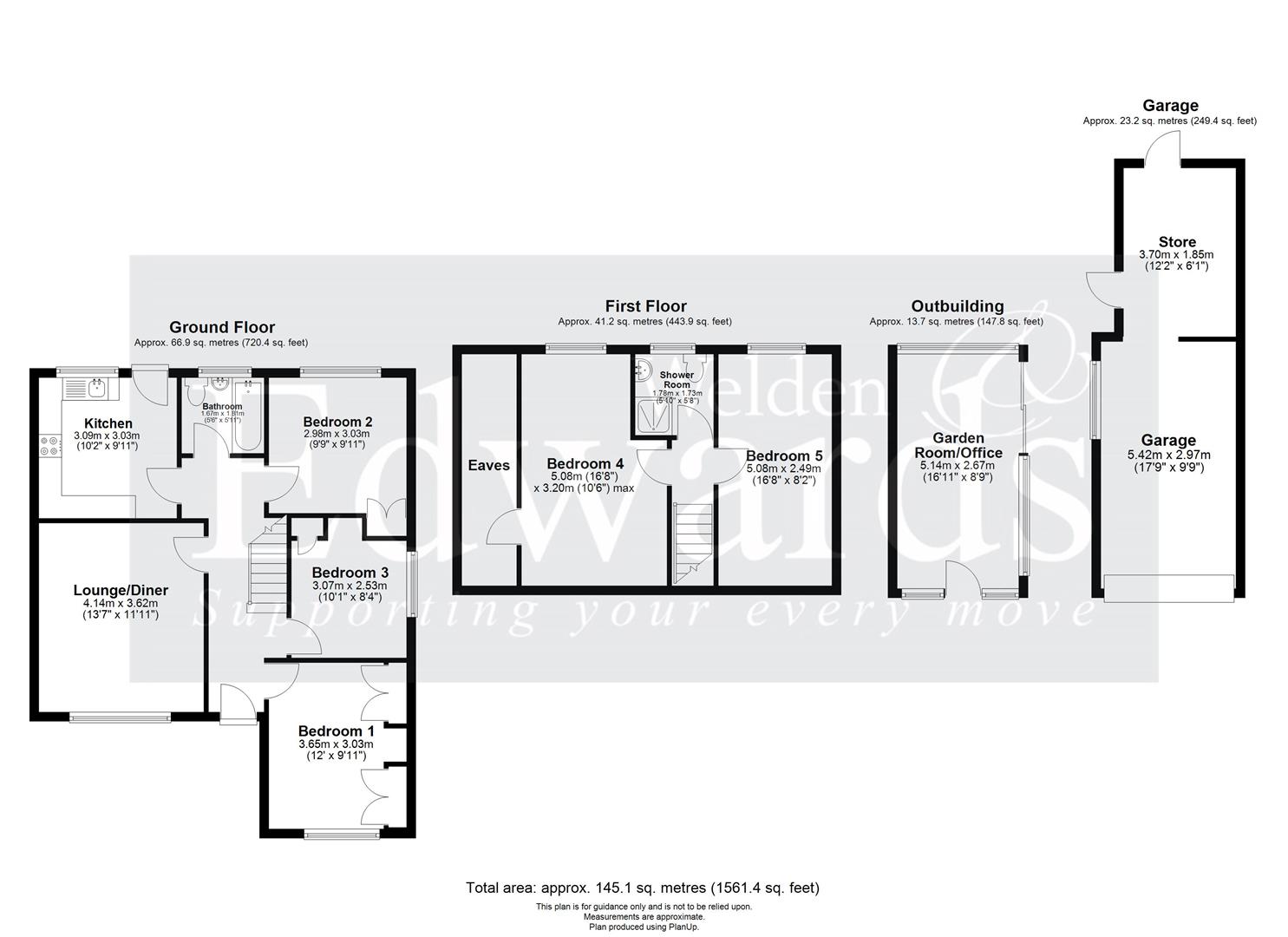 21, Pinnex Moor Road, Tiverton floorplan