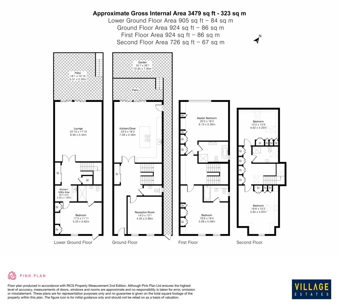 18C, Christchurch Crescent, Radlett floorplan