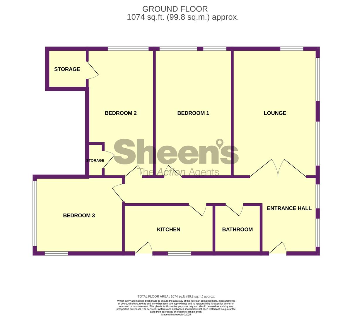 Flat 5, Holland House, Skelmersdale Road, Clacton-On-Sea floorplan