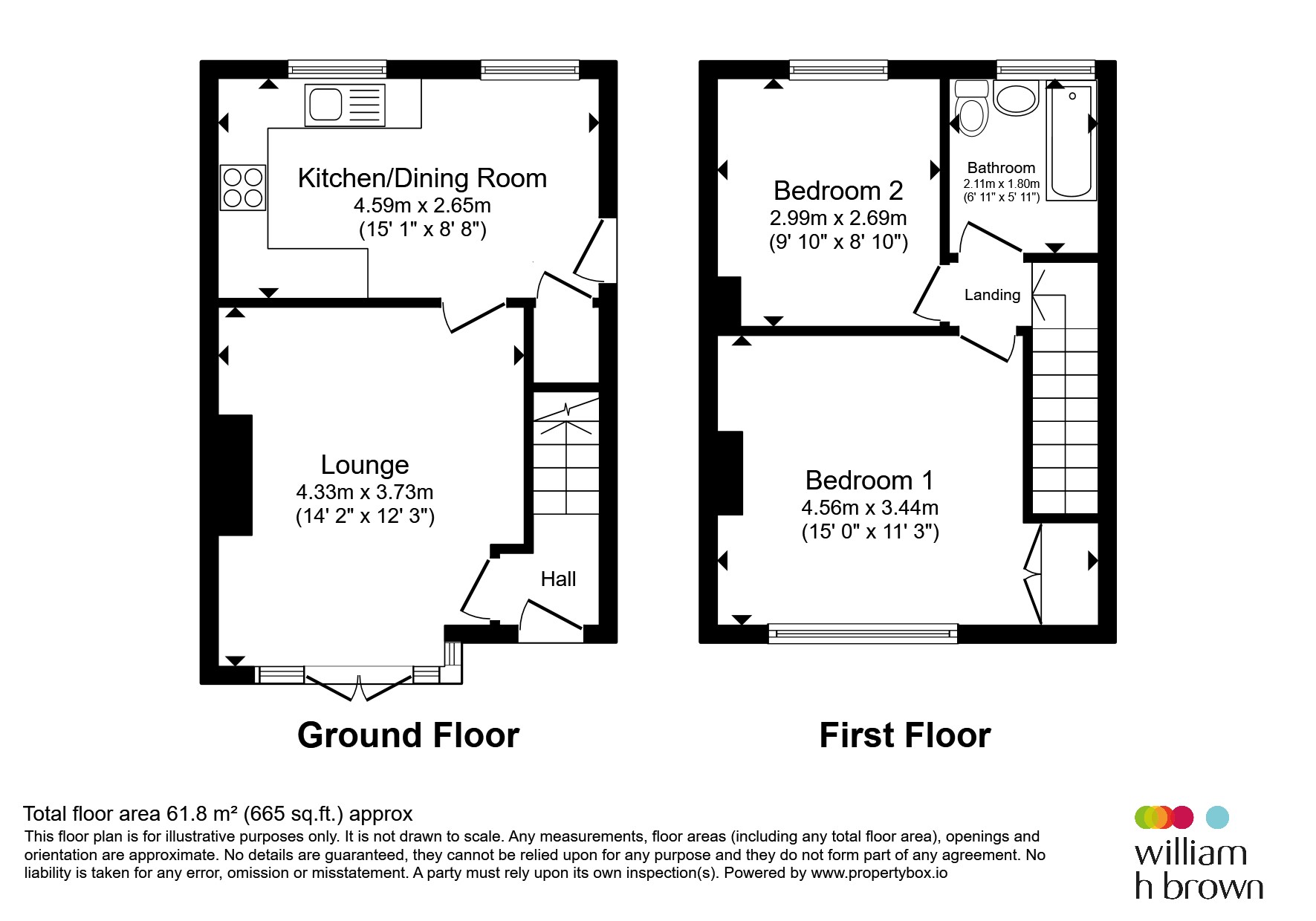 1, Sunnybank Crescent, Sowerby Bridge floorplan