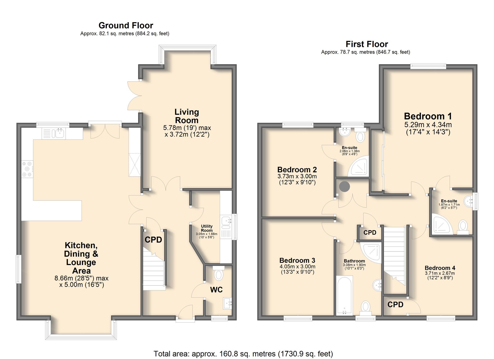 3 Willow Farm Court, Sheffield floorplan