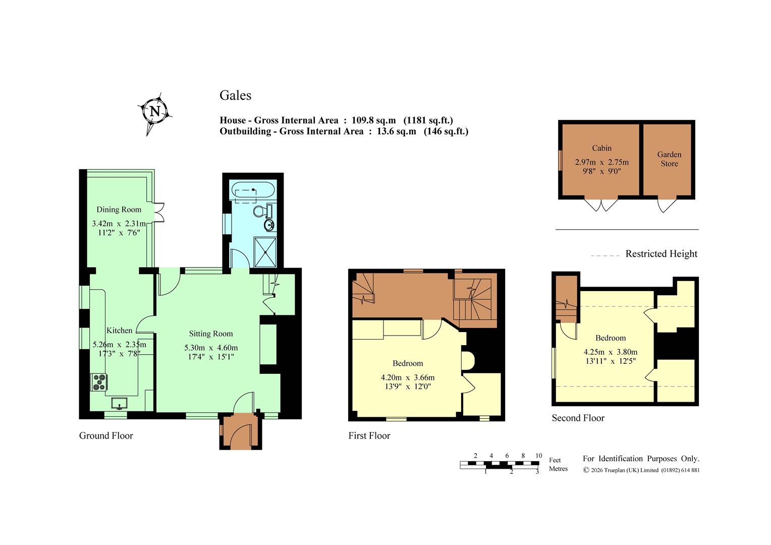 Gales, Powder Mill Lane, Tonbridge floorplan