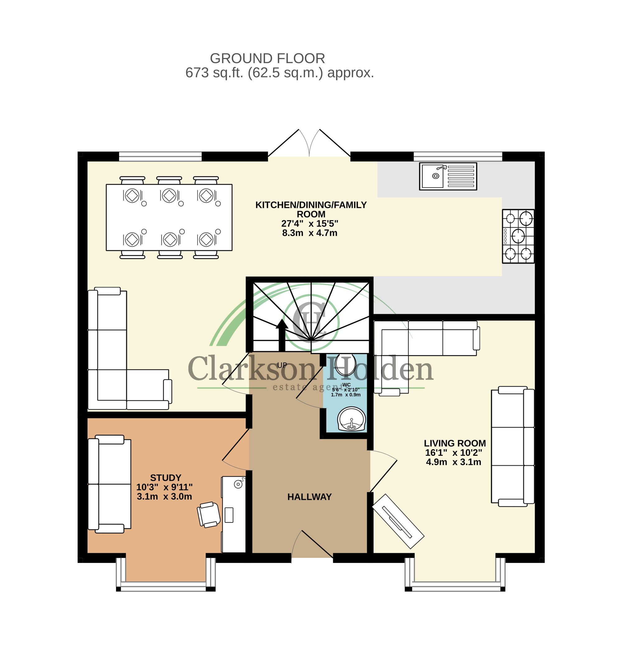 5 Red Kite Street, Preston floorplan
