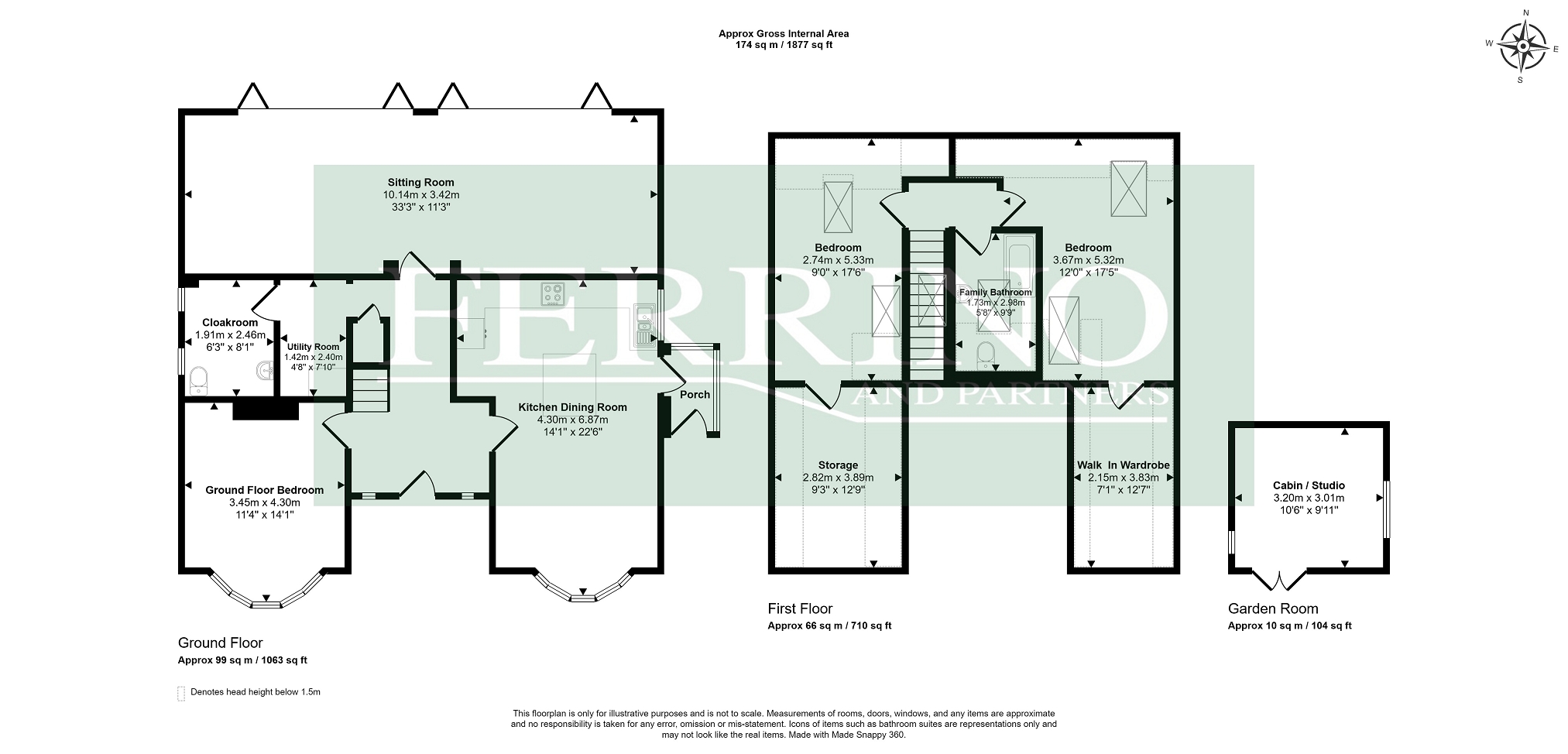 The Gables, New Road, Lydney floorplan