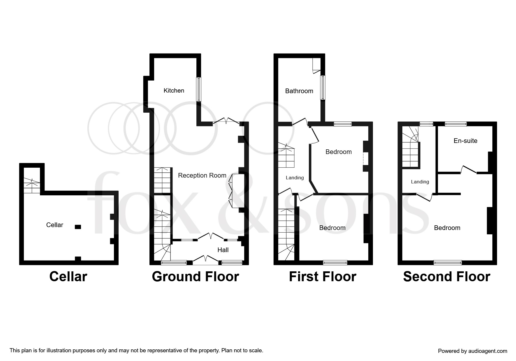 3 Bedrooms Terraced house for sale in Fisher Street, Lewes BN7