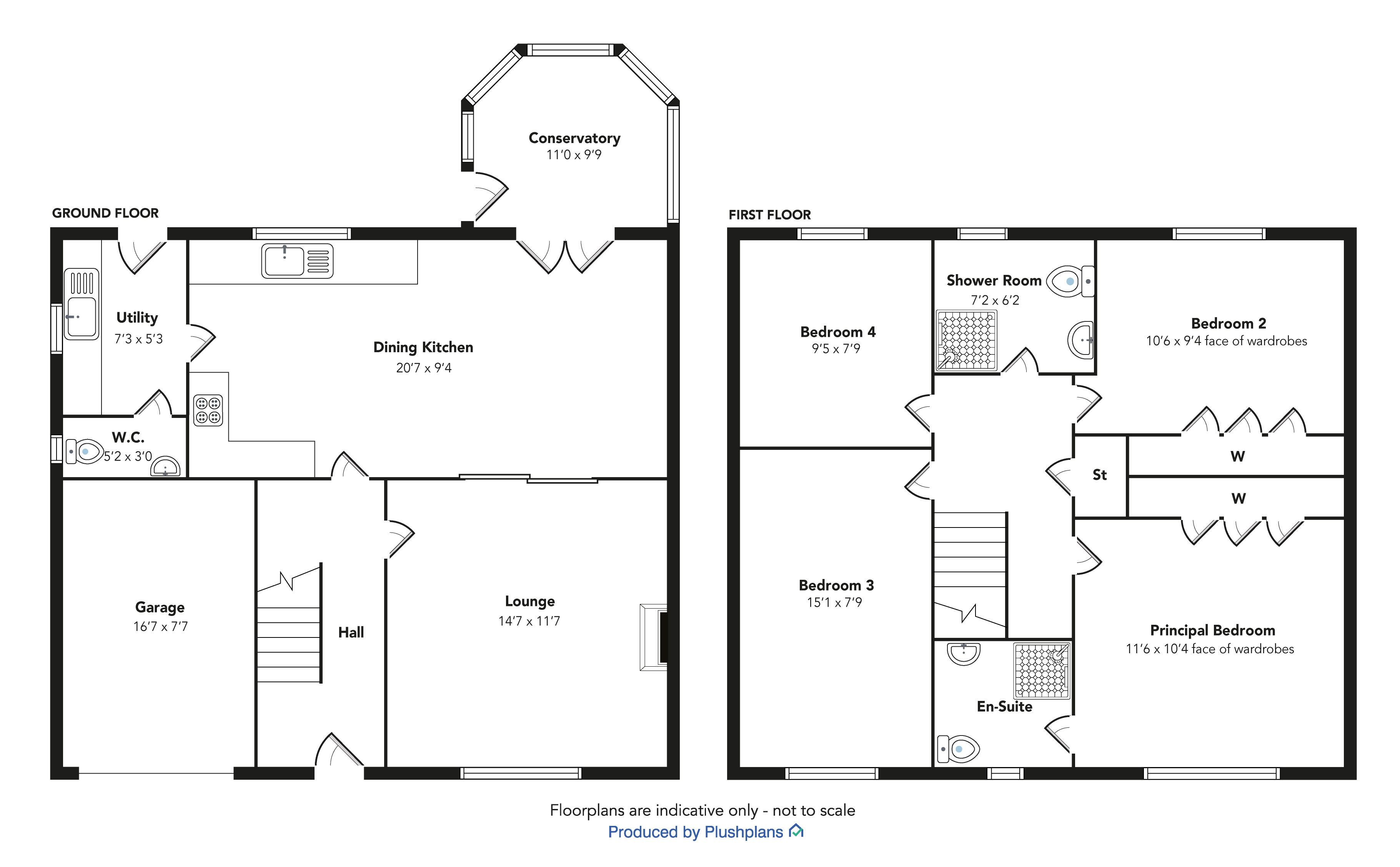 36, Thorndene, Elderslie floorplan
