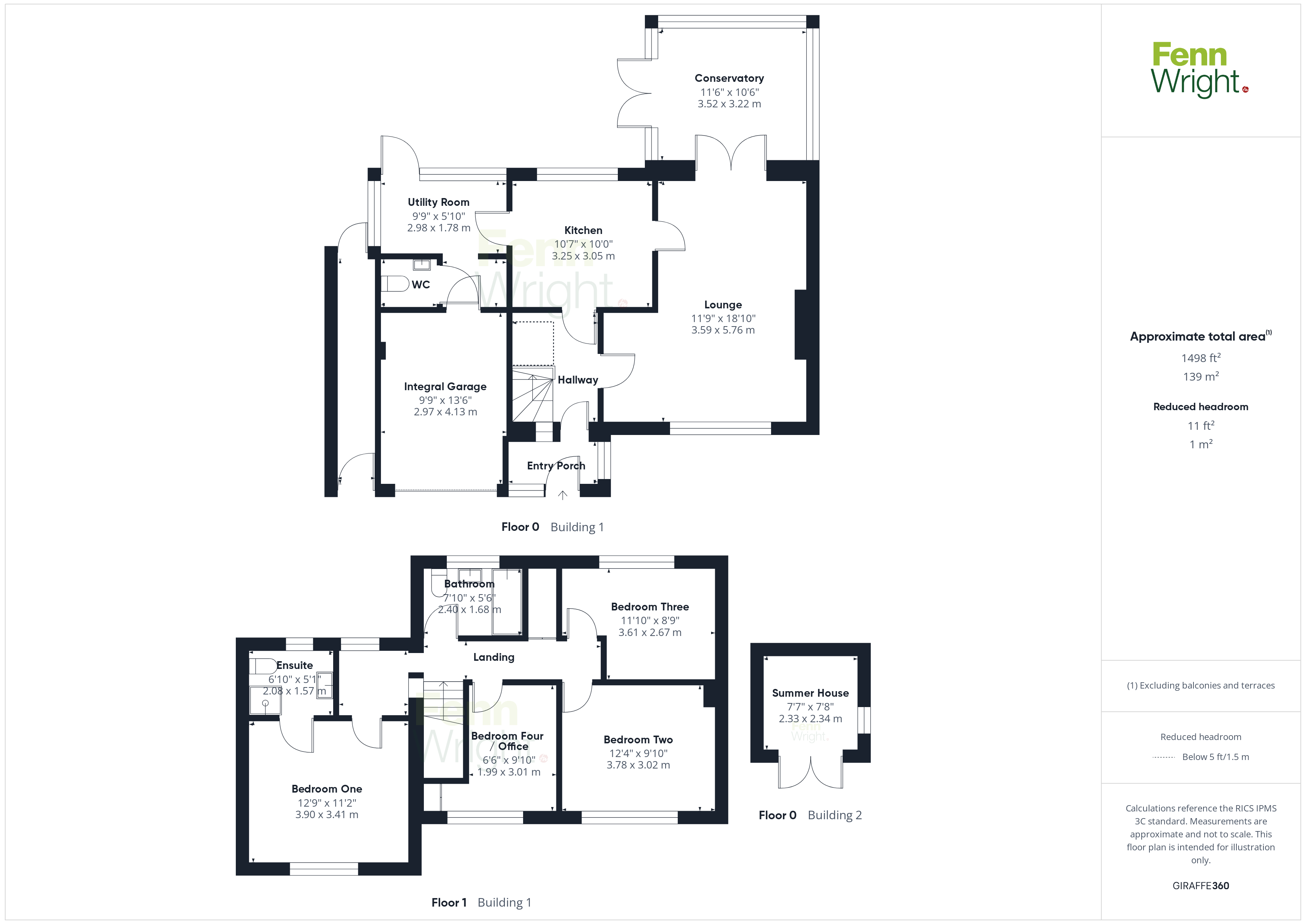 3, Orchard Way, Sudbury floorplan