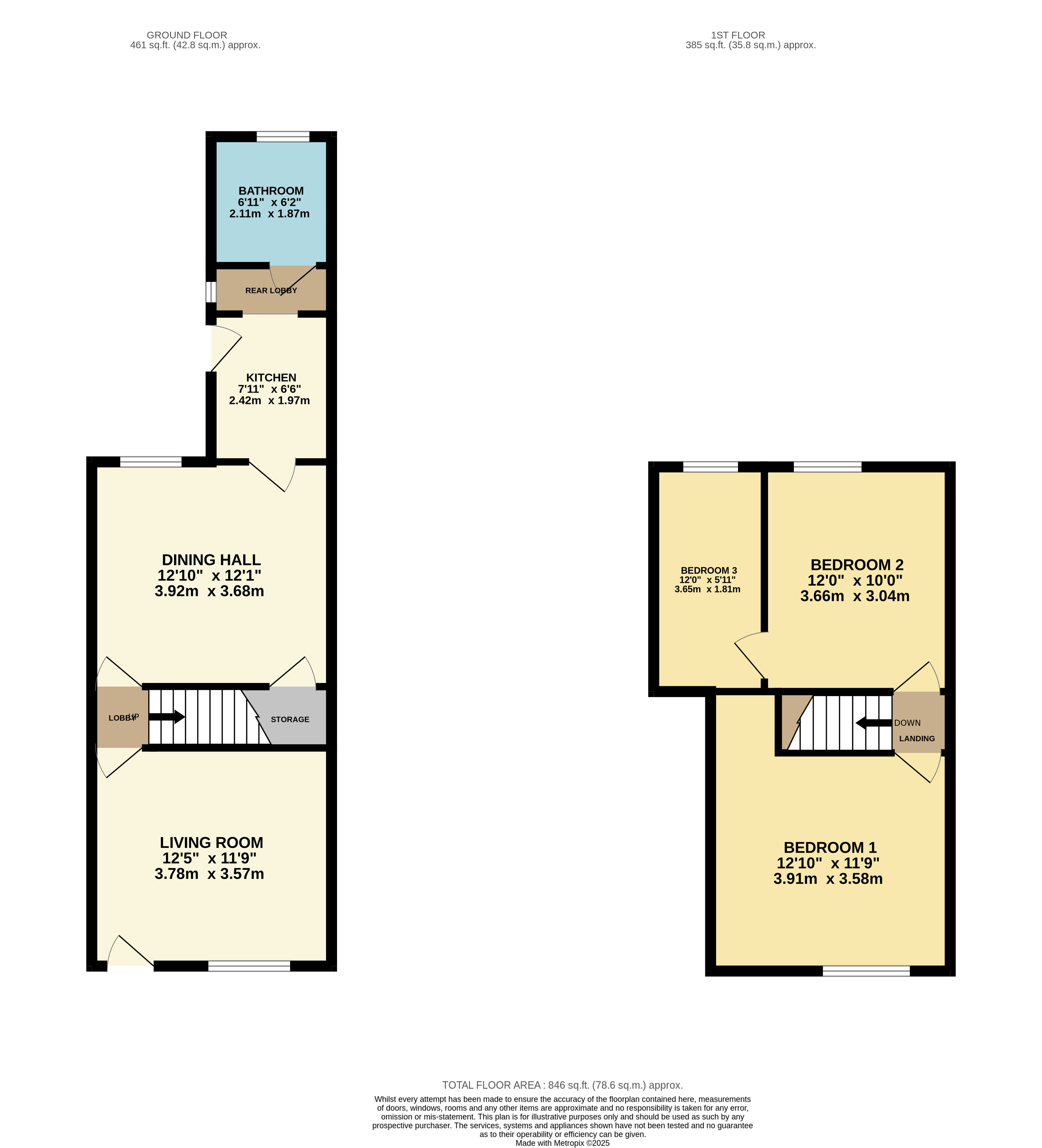 285, Derby Road, Ripley floorplan