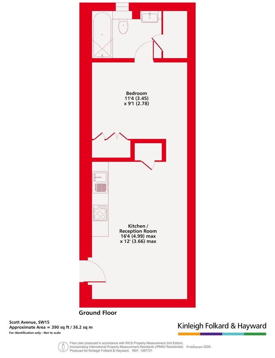 A203 Gilbert Scott Building,, Scott Avenue, London floorplan
