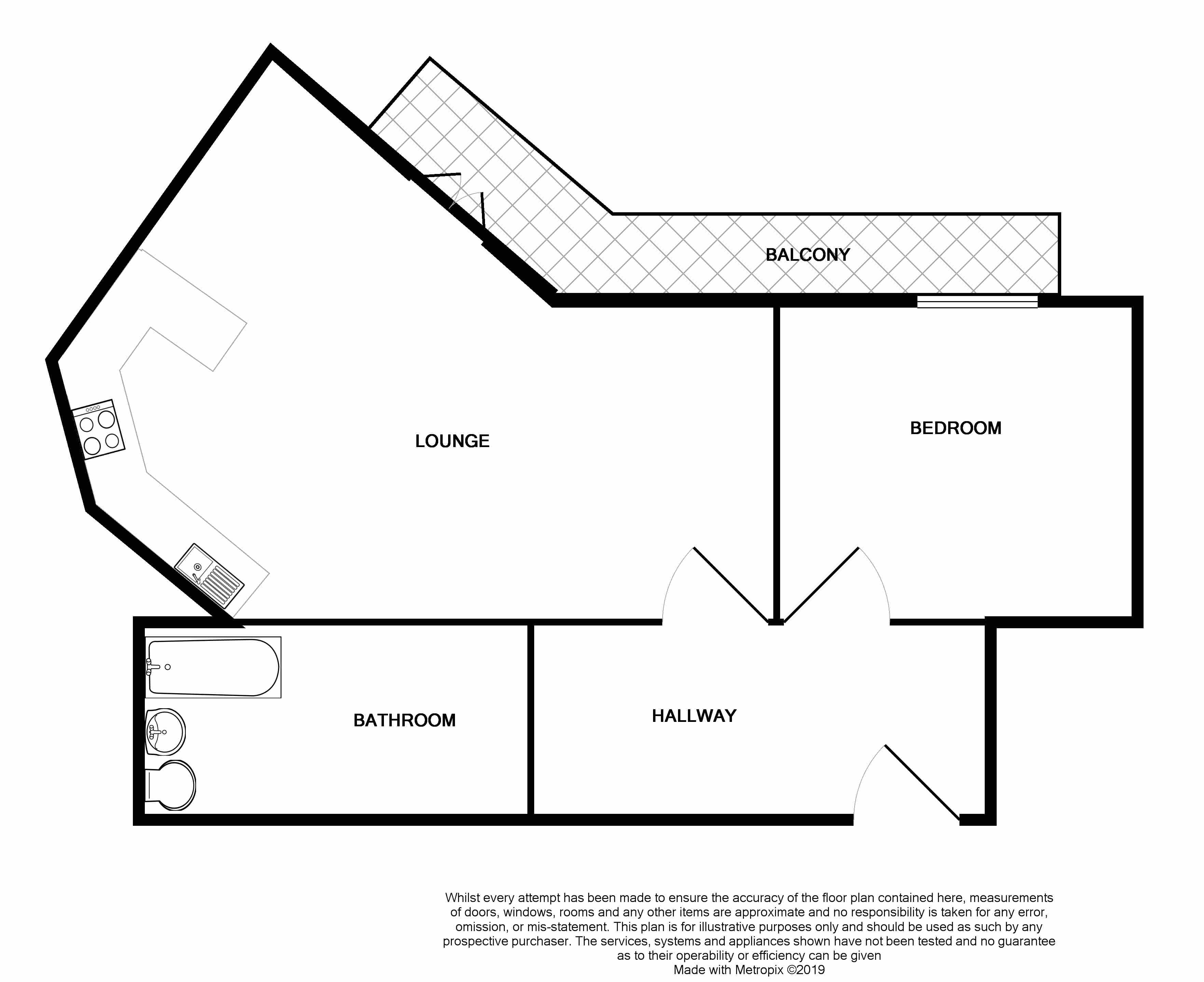 1 Bedrooms Flat to rent in Wallis Square, Farnborough GU14