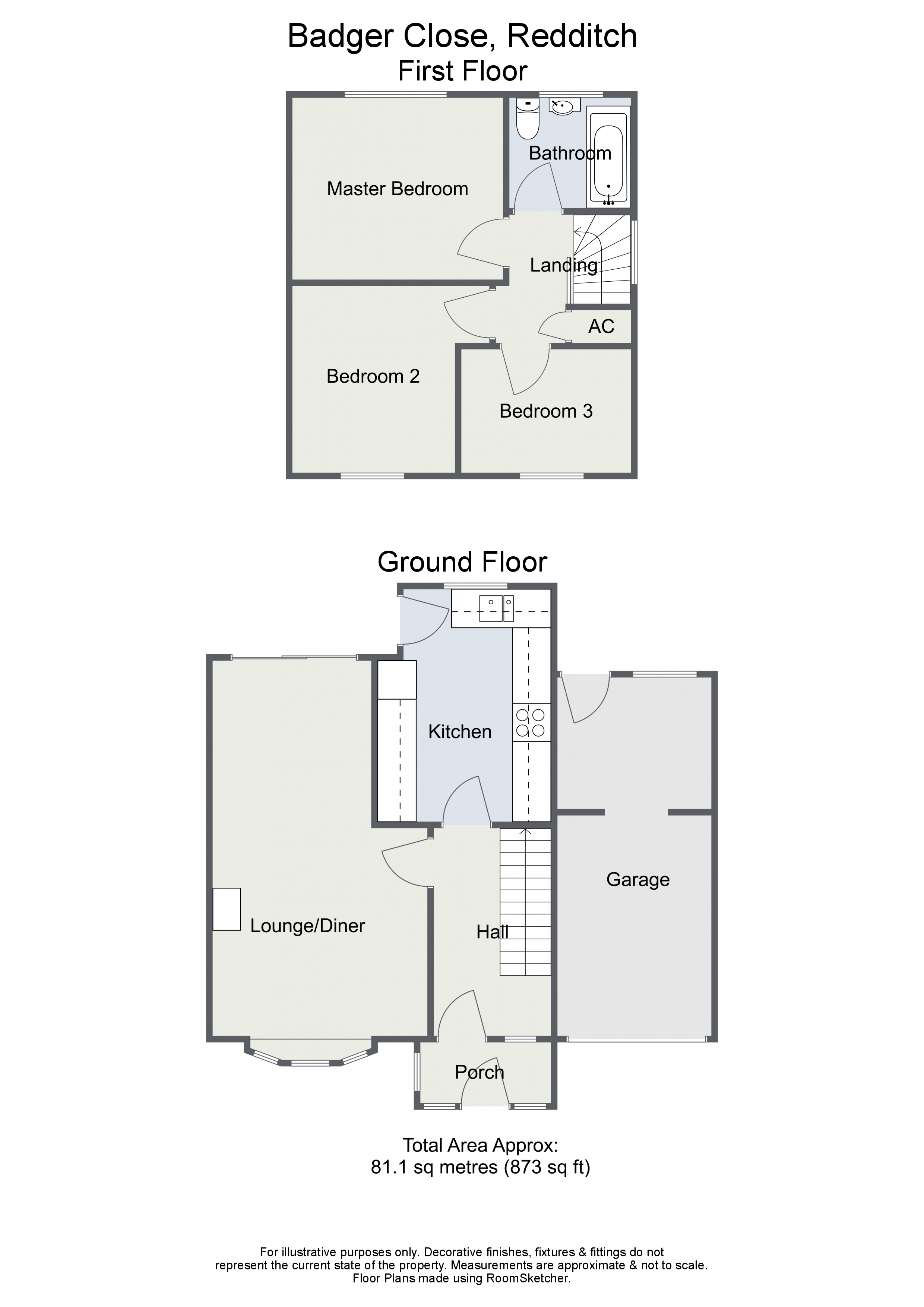 3 Bedrooms Semi-detached house for sale in Badger Close, Winyates West, Redditch B98