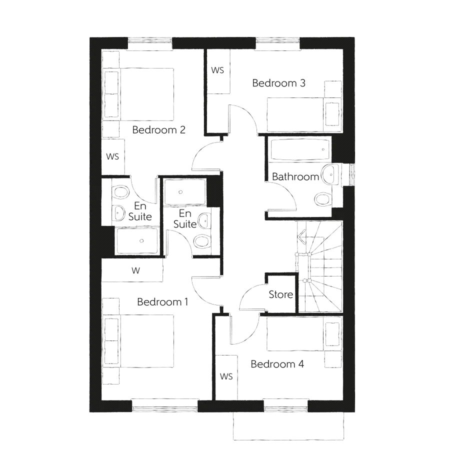 Plot 24,, Highlands Hill, Swanley floorplan
