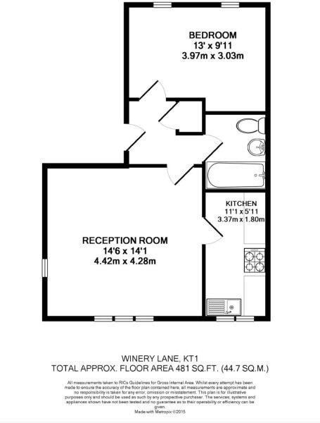Witts House, Kingston upon thames floorplan