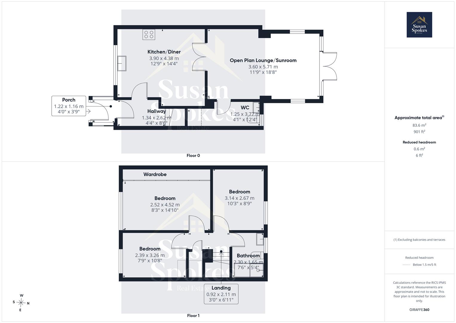 28, The Ridgeway, South Shields floorplan