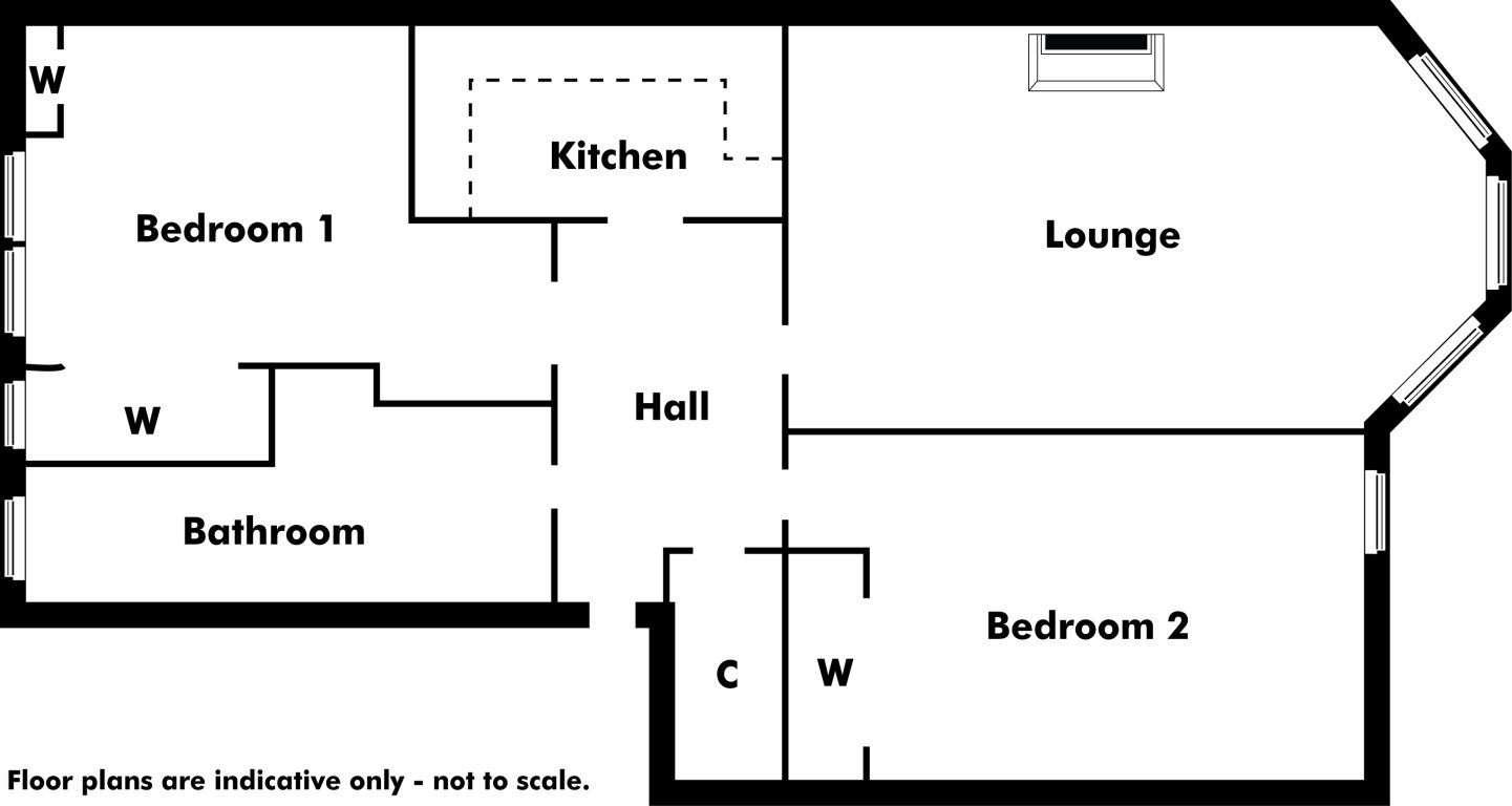 2 Bedrooms Flat to rent in Airlie Street, Glasgow G12