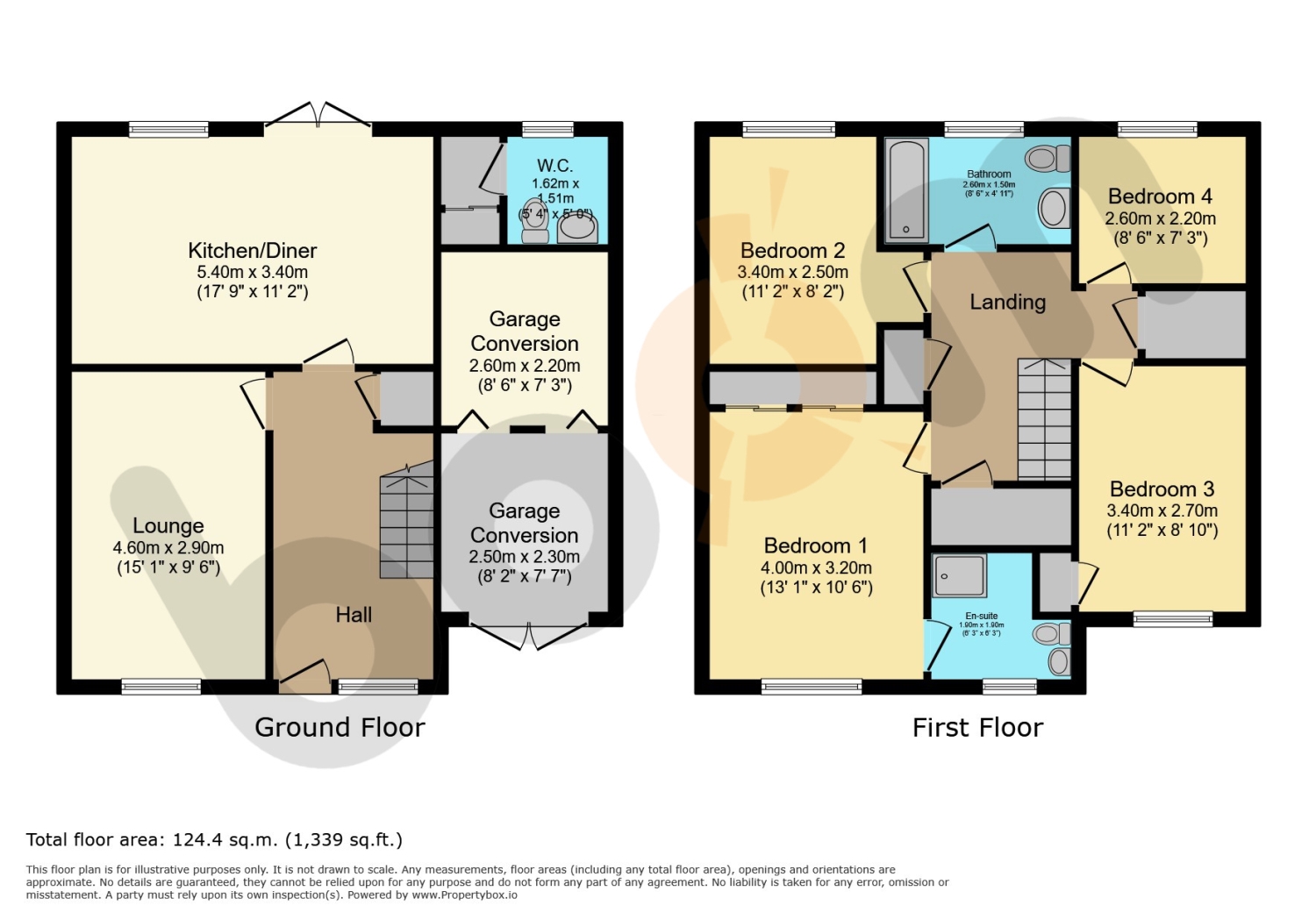 39, Auldlea Gardens, Beith floorplan