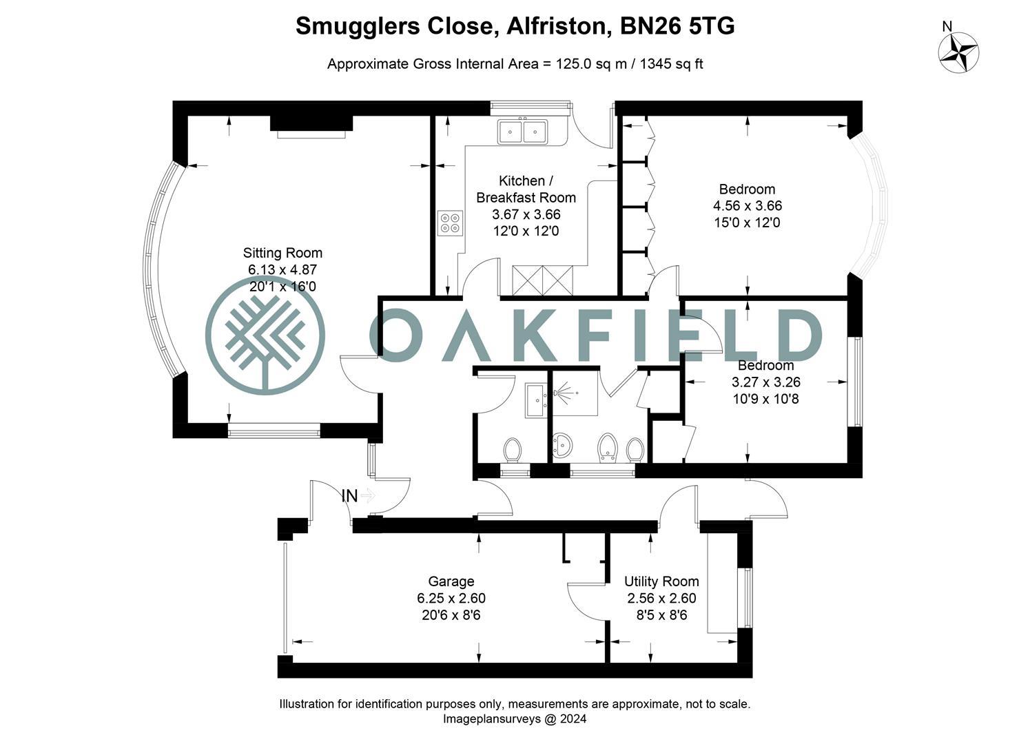 8, Smugglers Close, Polegate floorplan