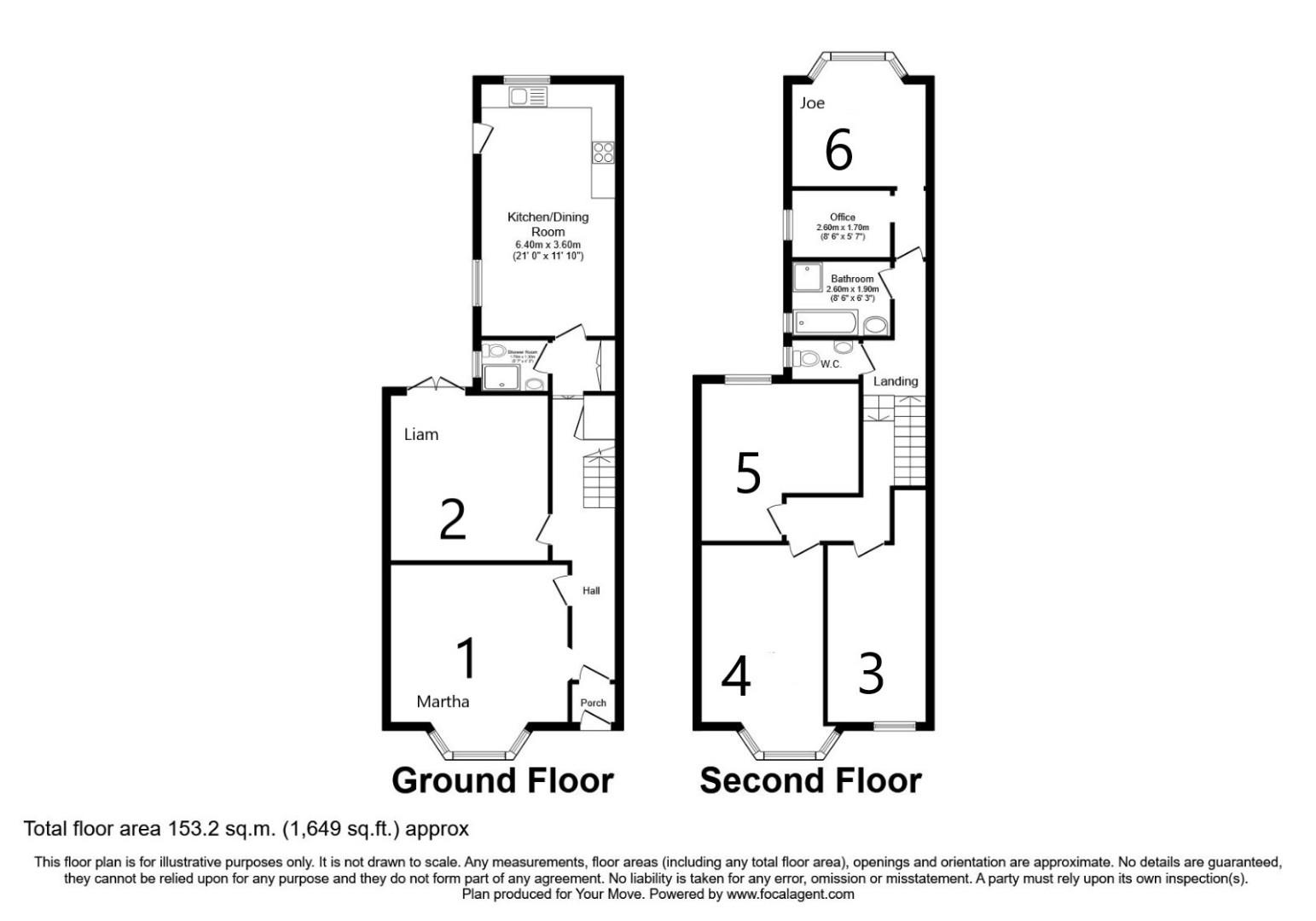 Maple Grove, Mutley floorplan