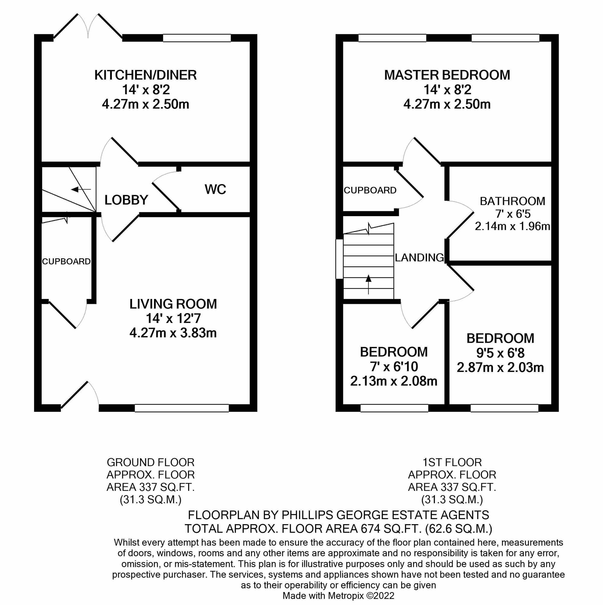 3 Poppy Close, Leicester floorplan