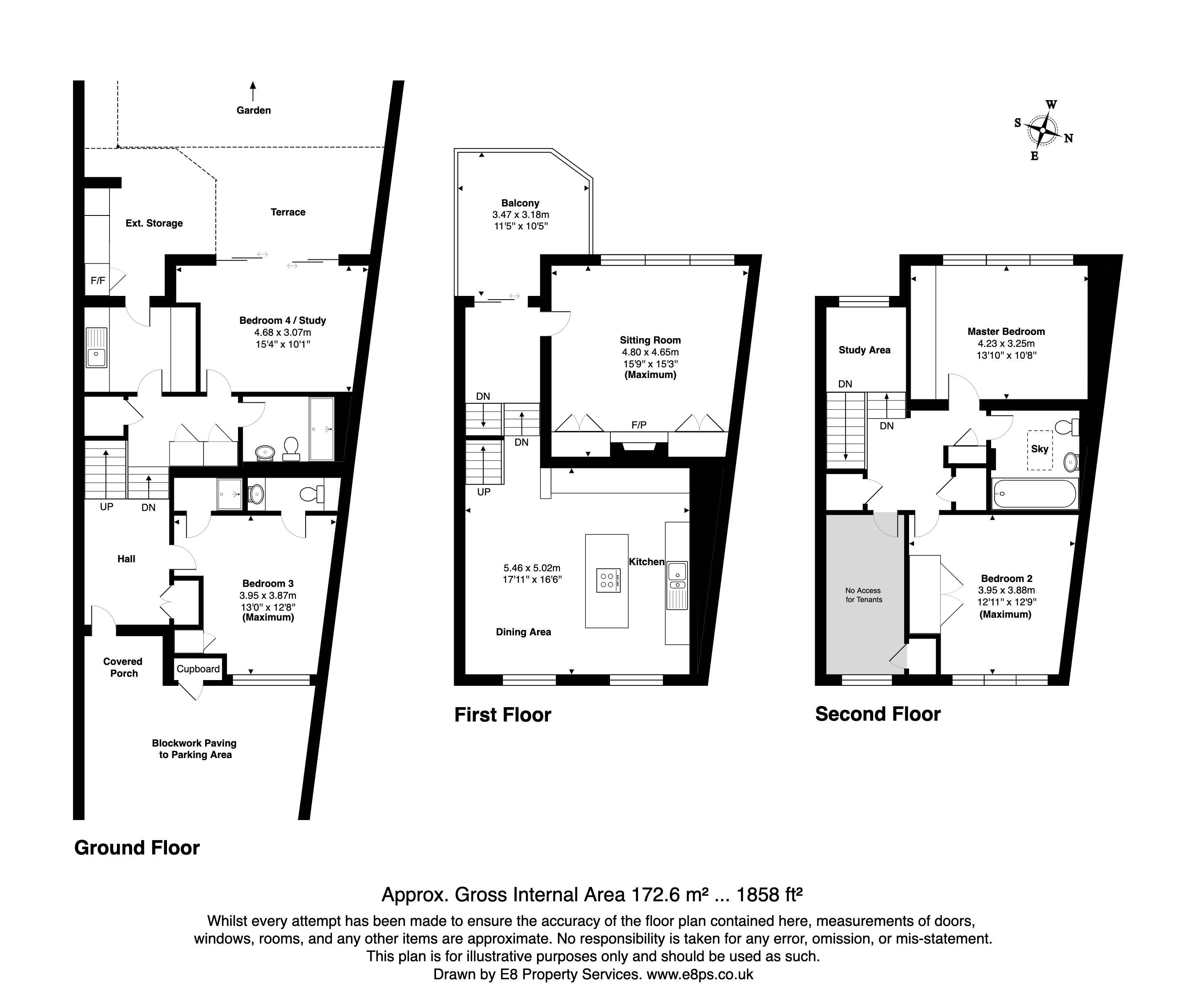 12, Bannister Close, Oxford floorplan
