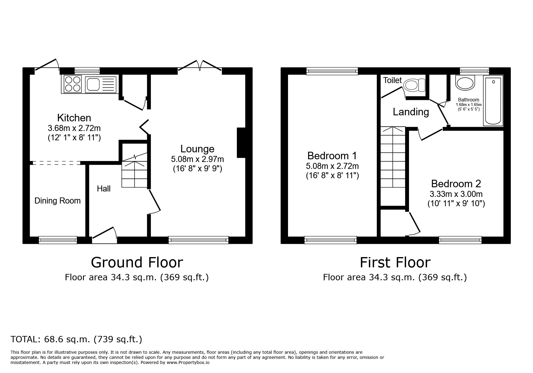 138, Westacre Crescent, West Midlands floorplan
