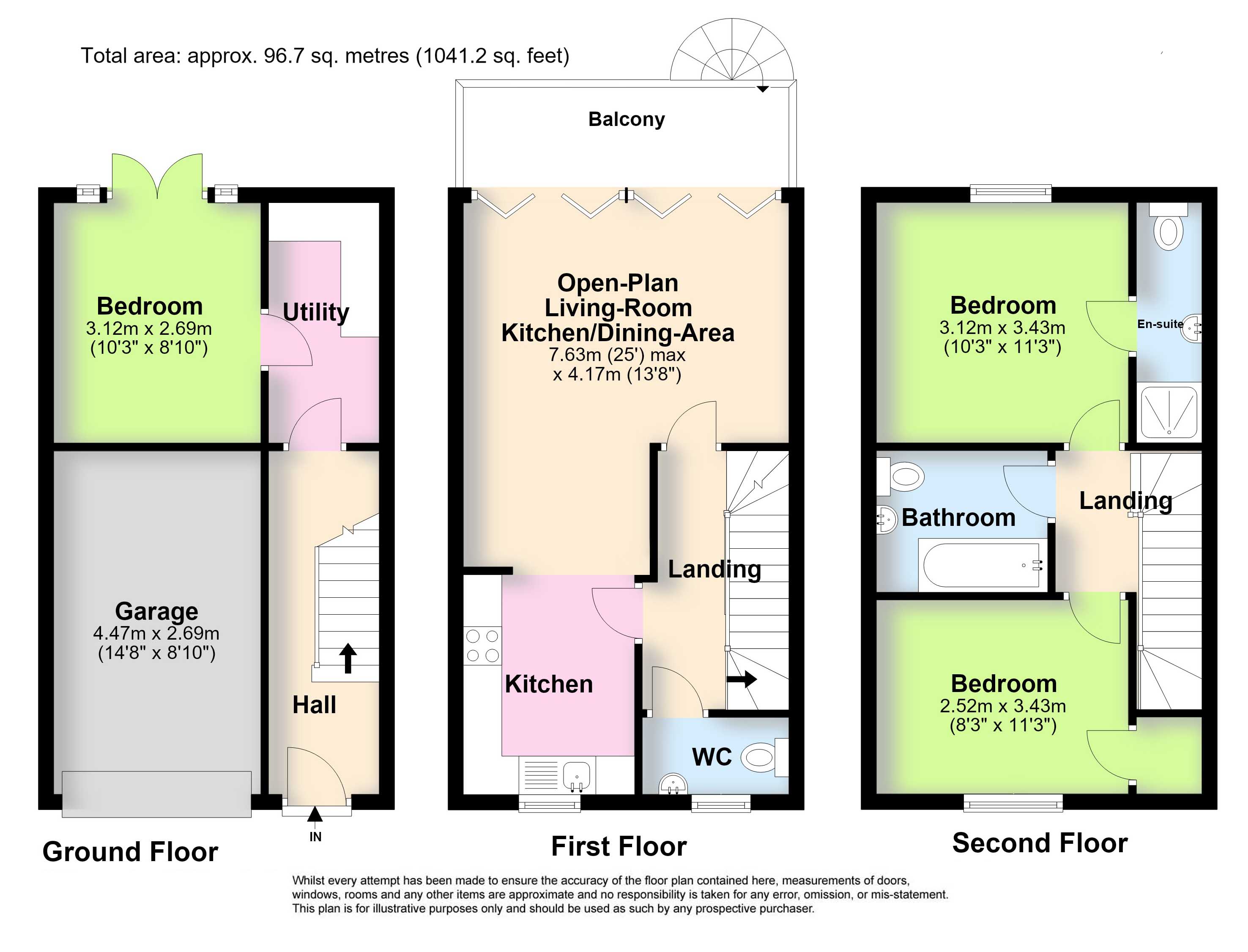 67a, Harbour Way, West Sussex floorplan