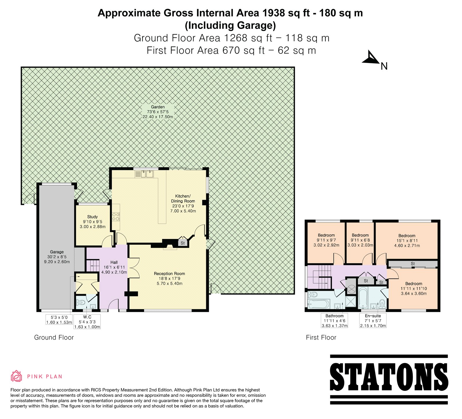 4, Herons Rise, Barnet floorplan