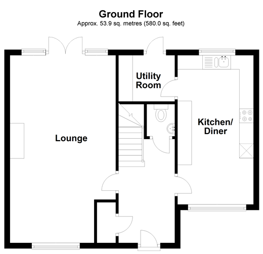 5 Bedrooms Terraced house for sale in Barnes Wallis Avenue, Christs Hospital, Horsham, West Sussex RH13