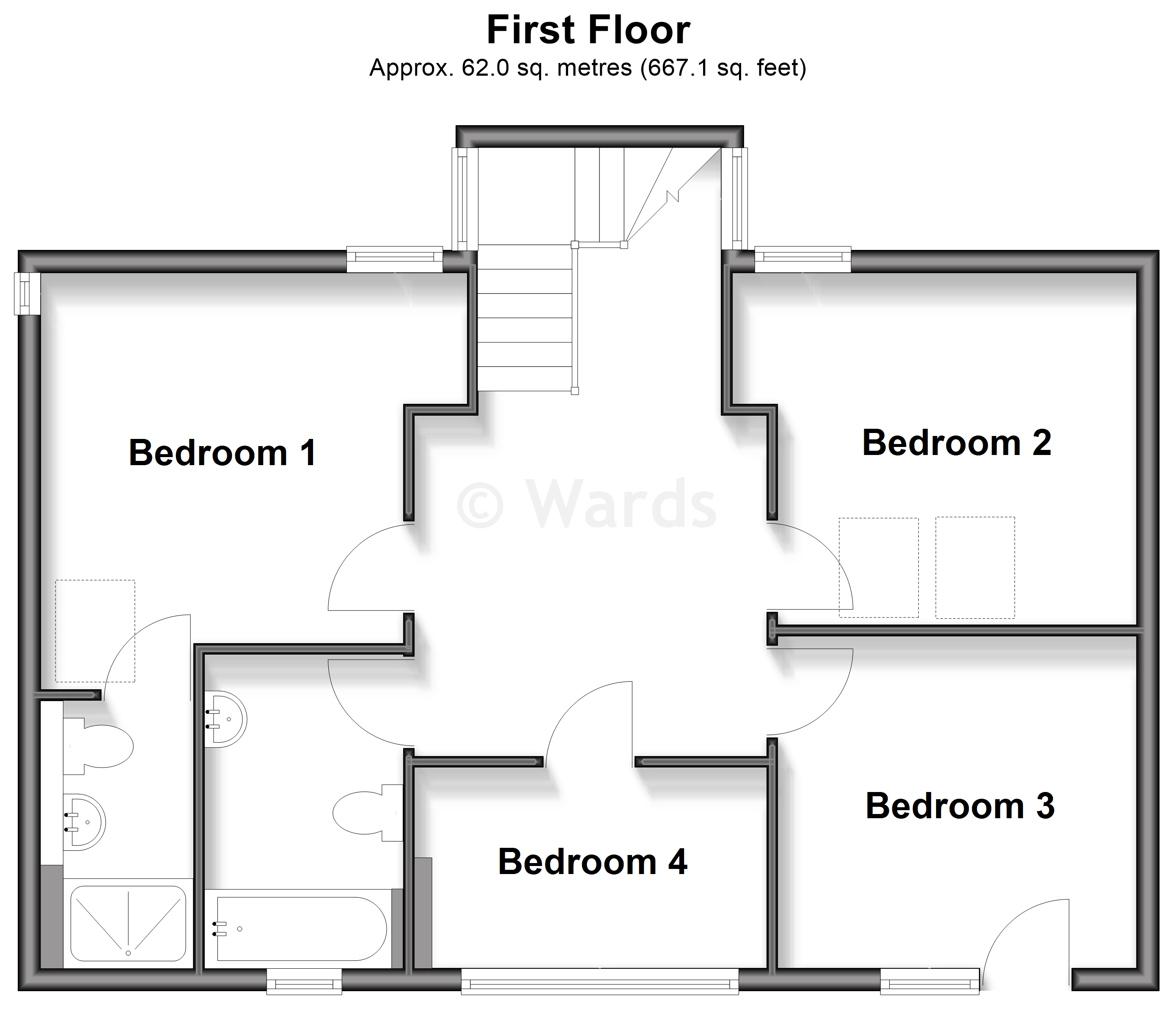 24, Clock House Rise, Maidstone floorplan