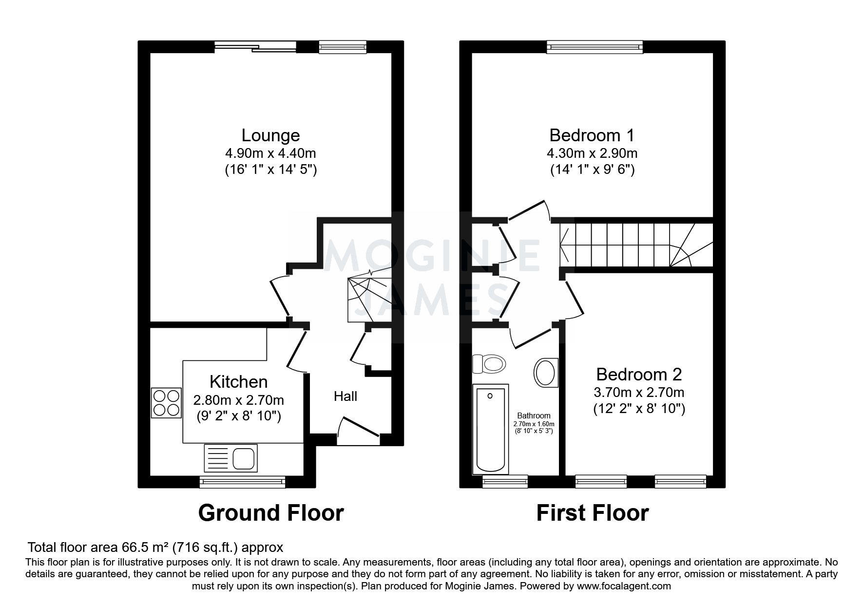 14, Victoria Mews, Cardiff floorplan