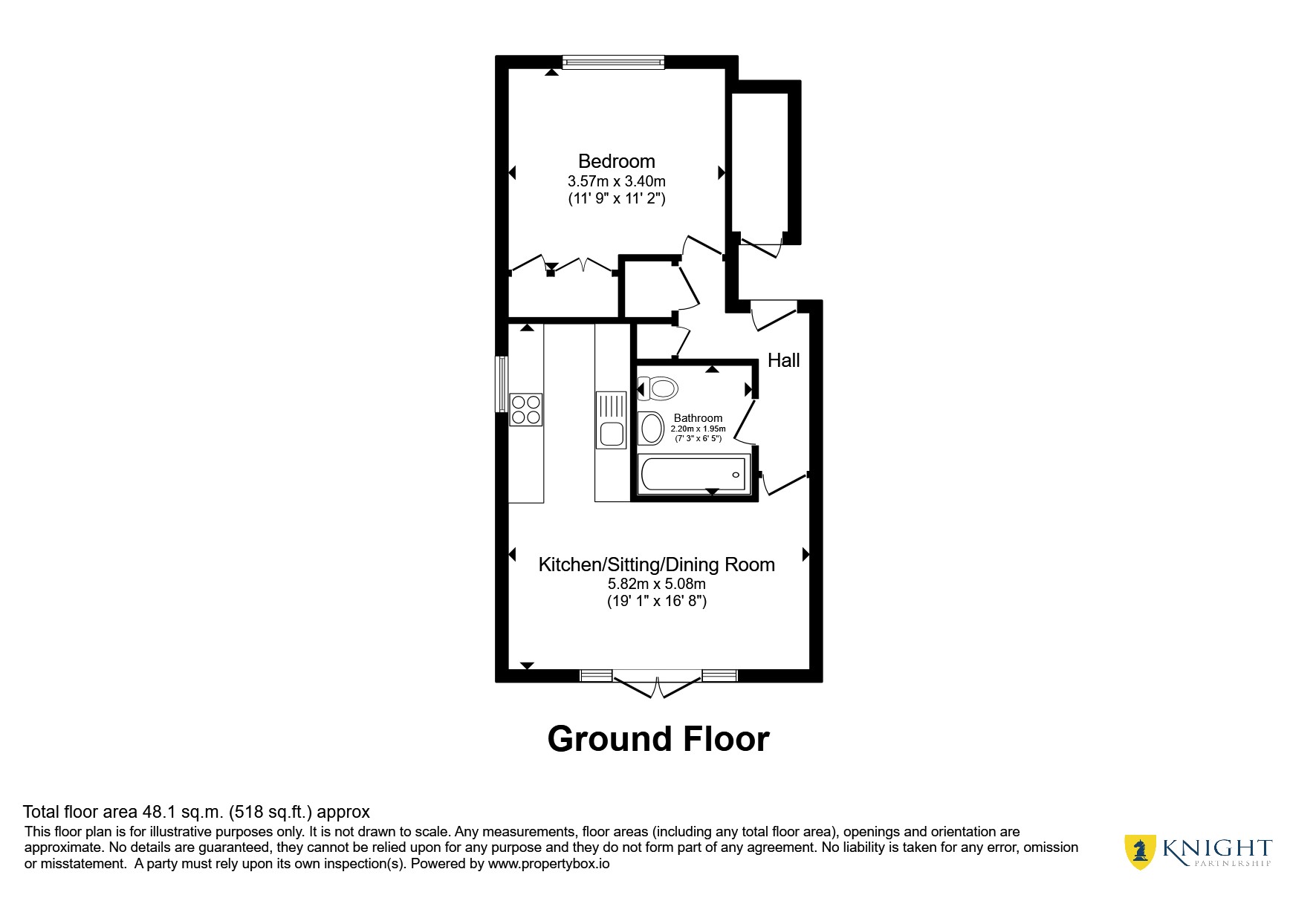 84, Churchill Road, Stamford floorplan