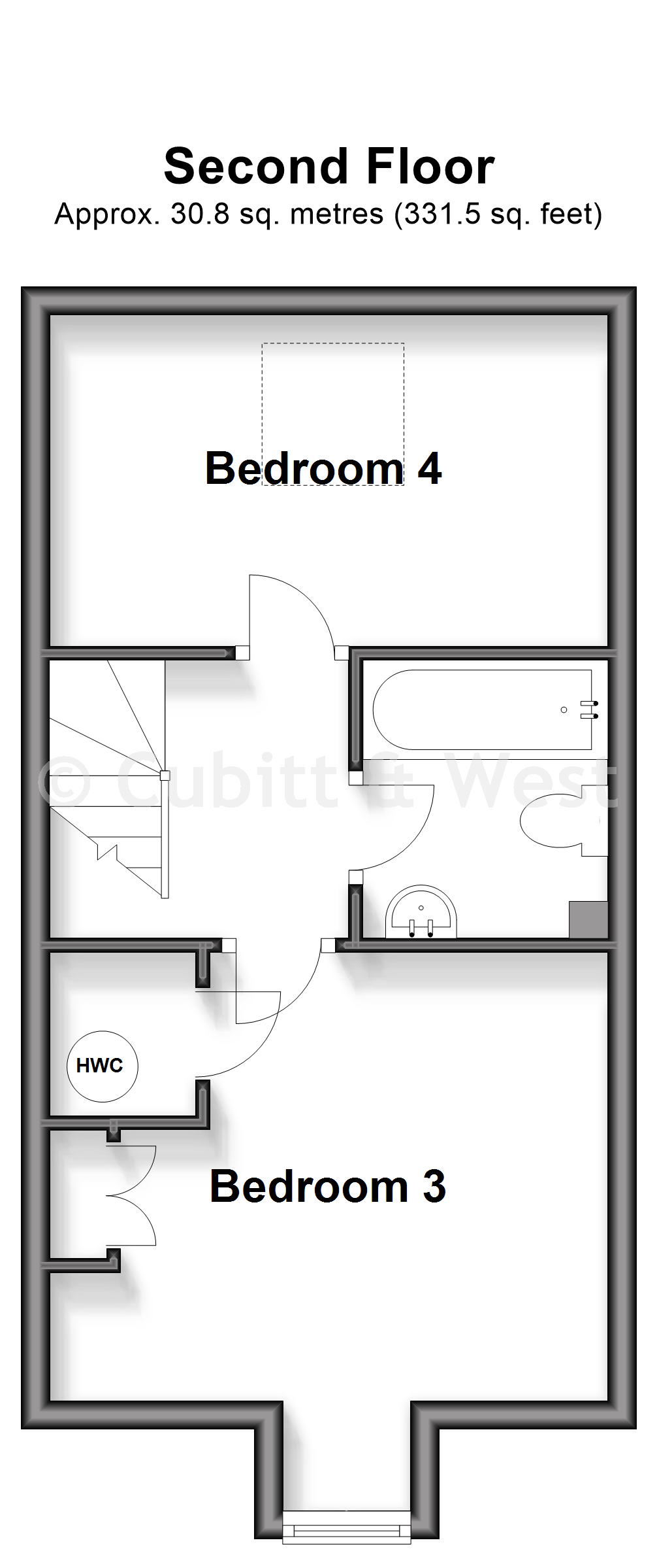65, Osborne Way, Bognor Regis floorplan