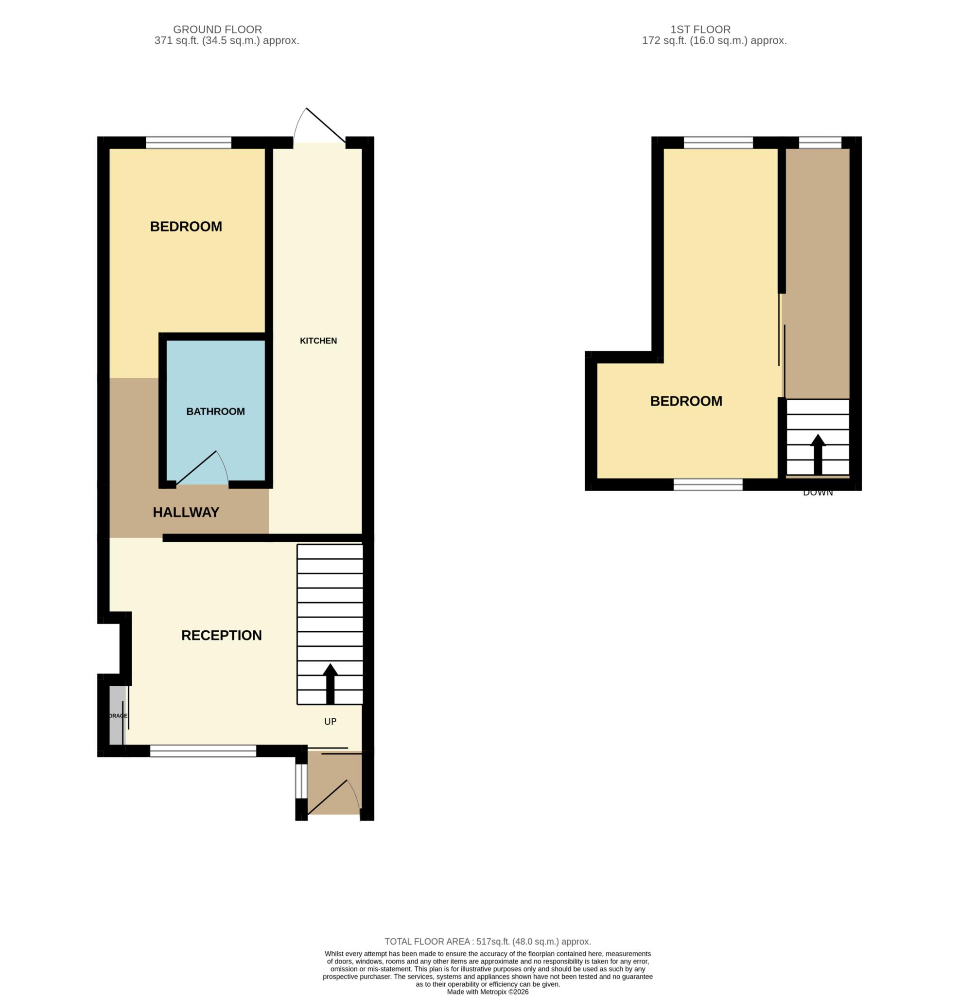 28, Cromwell Road, Brentwood floorplan