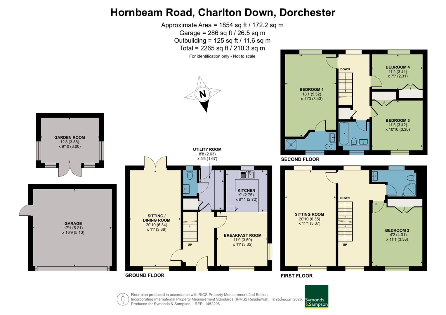6, Hornbeam Road, Dorchester floorplan