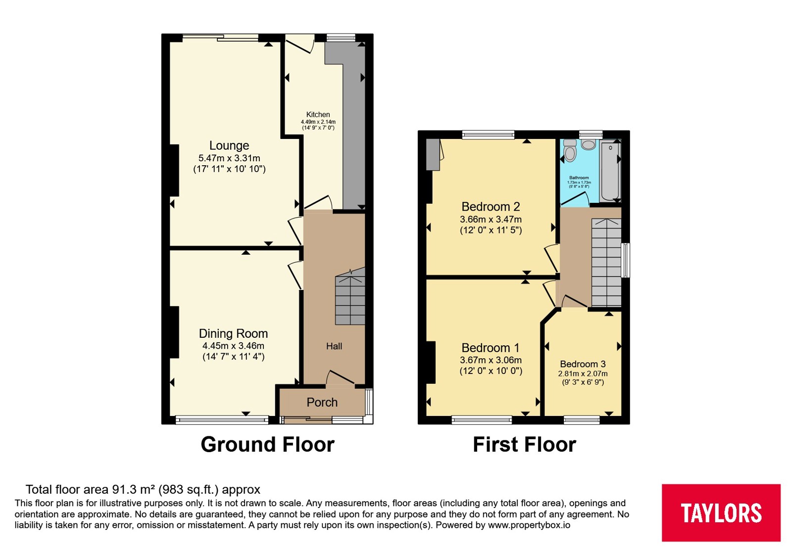 35, Kennard Rise, Bristol floorplan