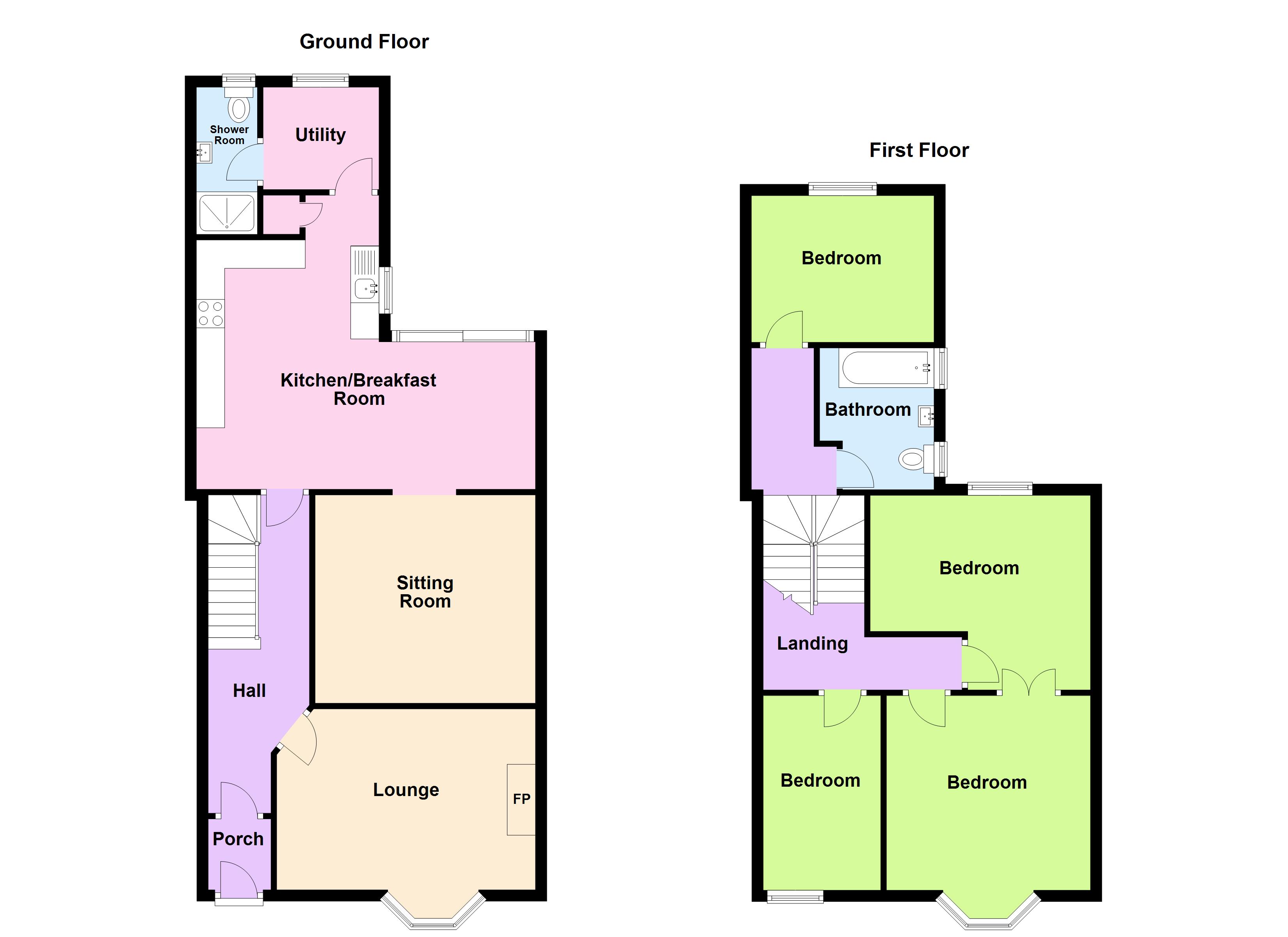 Malden,, Church Park, Pembrokeshire floorplan