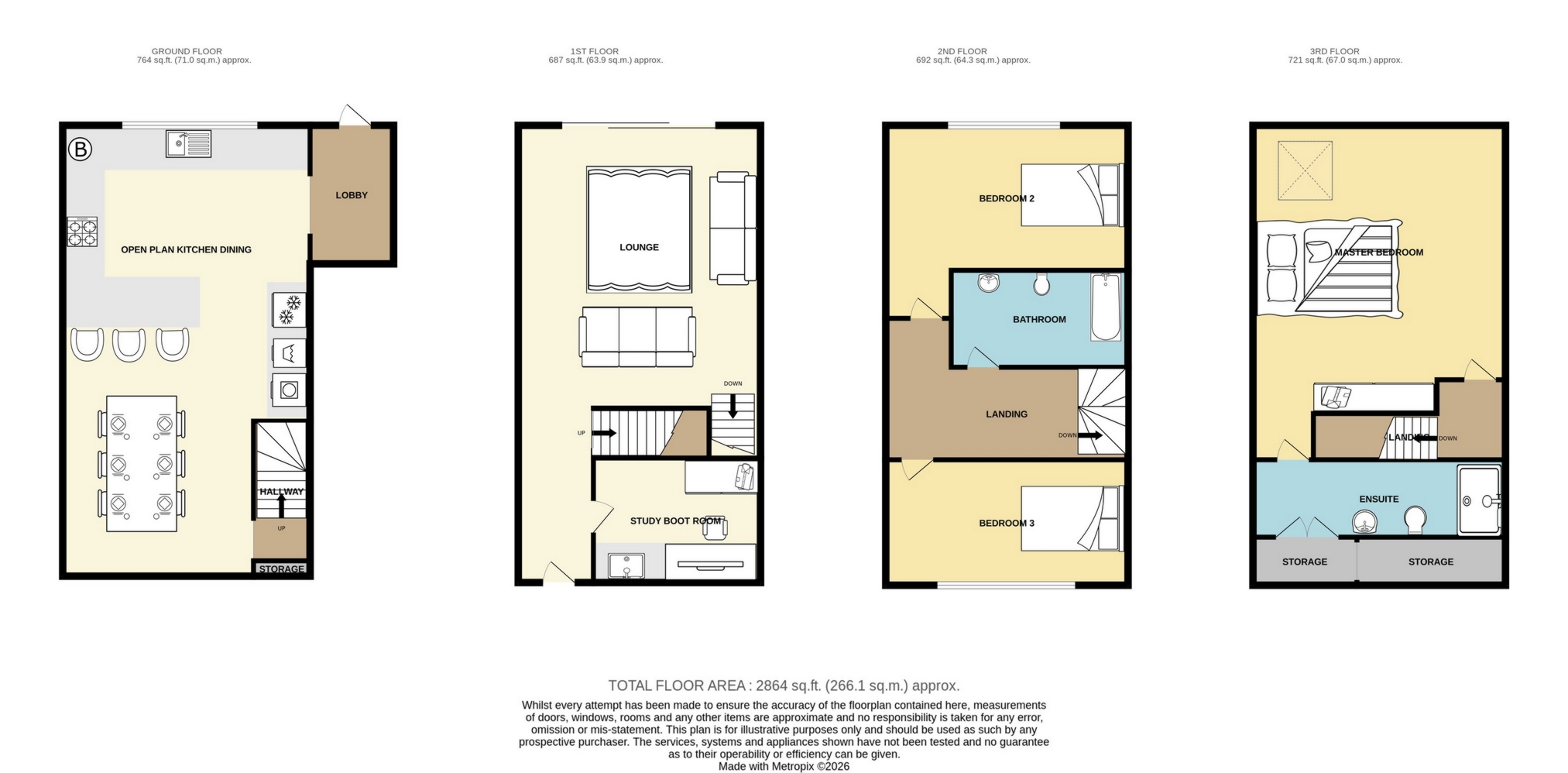 16, Mill Green, Shardlow floorplan