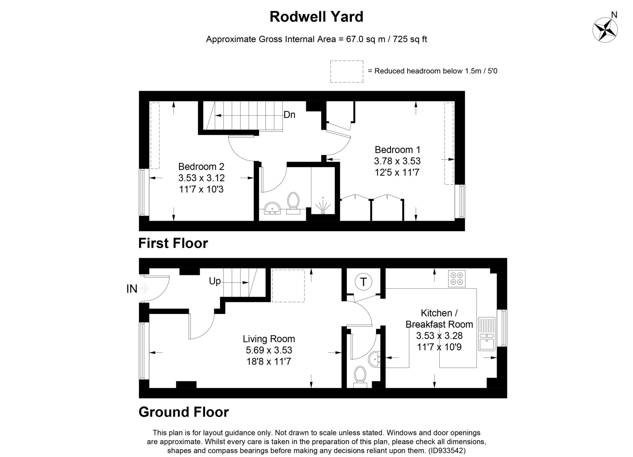 4, Rodwell Yard, Tring floorplan