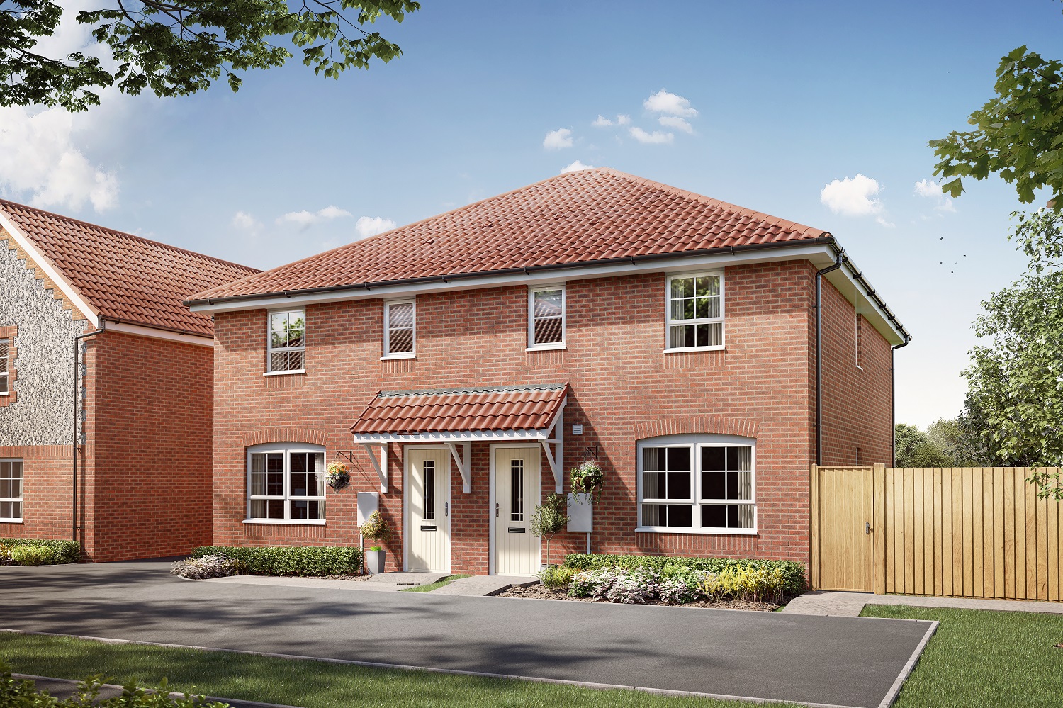 Property 1 of 9. CGI Of The External View Of The Matlock At Ceres Rise