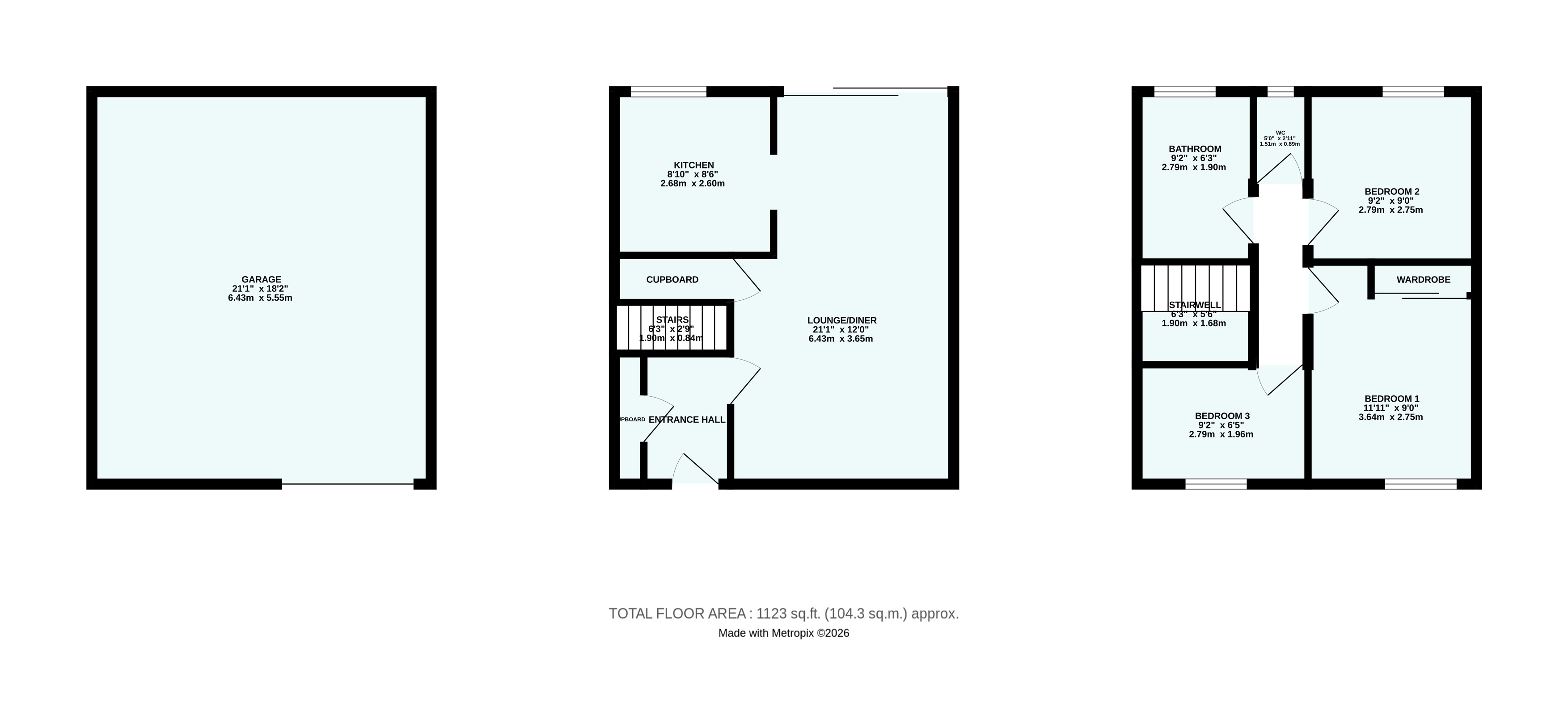 19, Baydon Close, Devon floorplan
