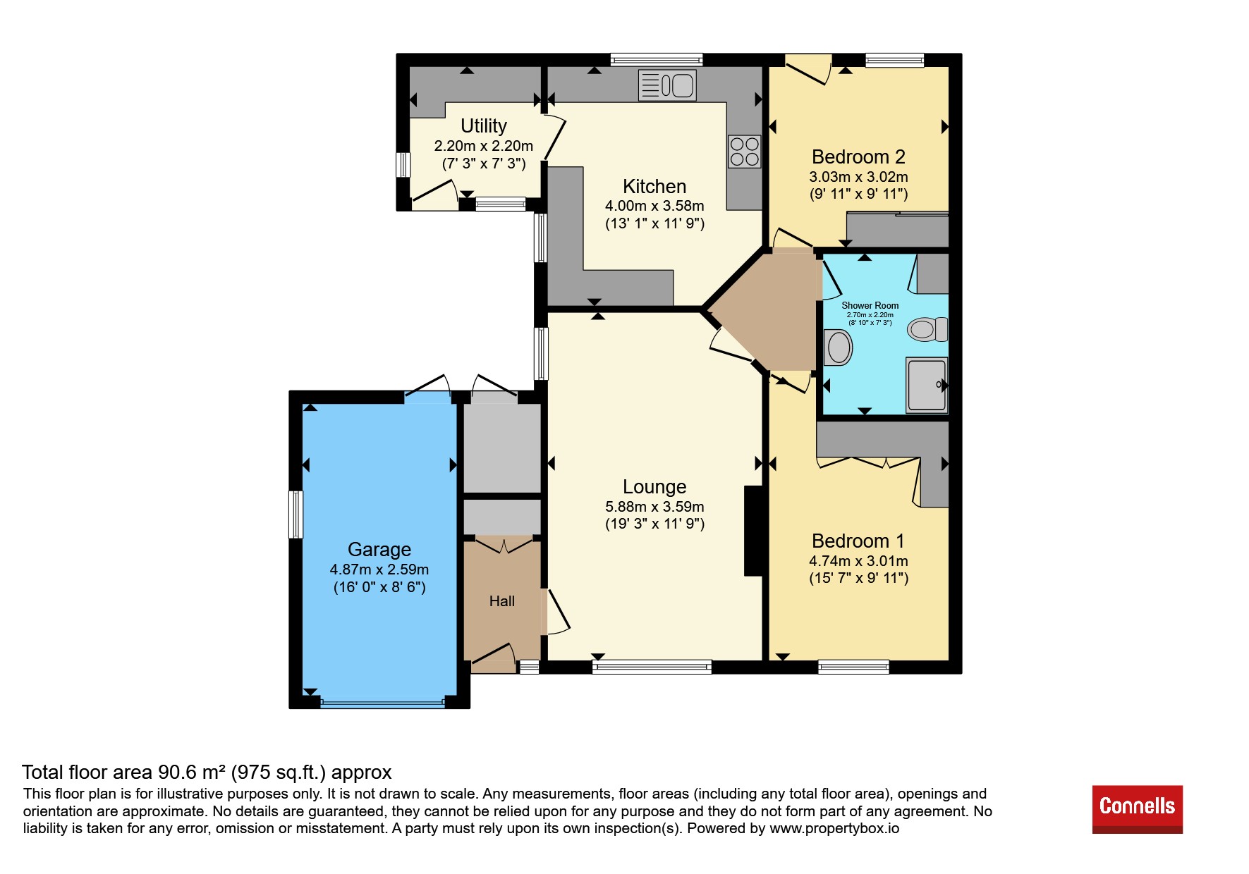 54, Winchester Road, Grantham floorplan