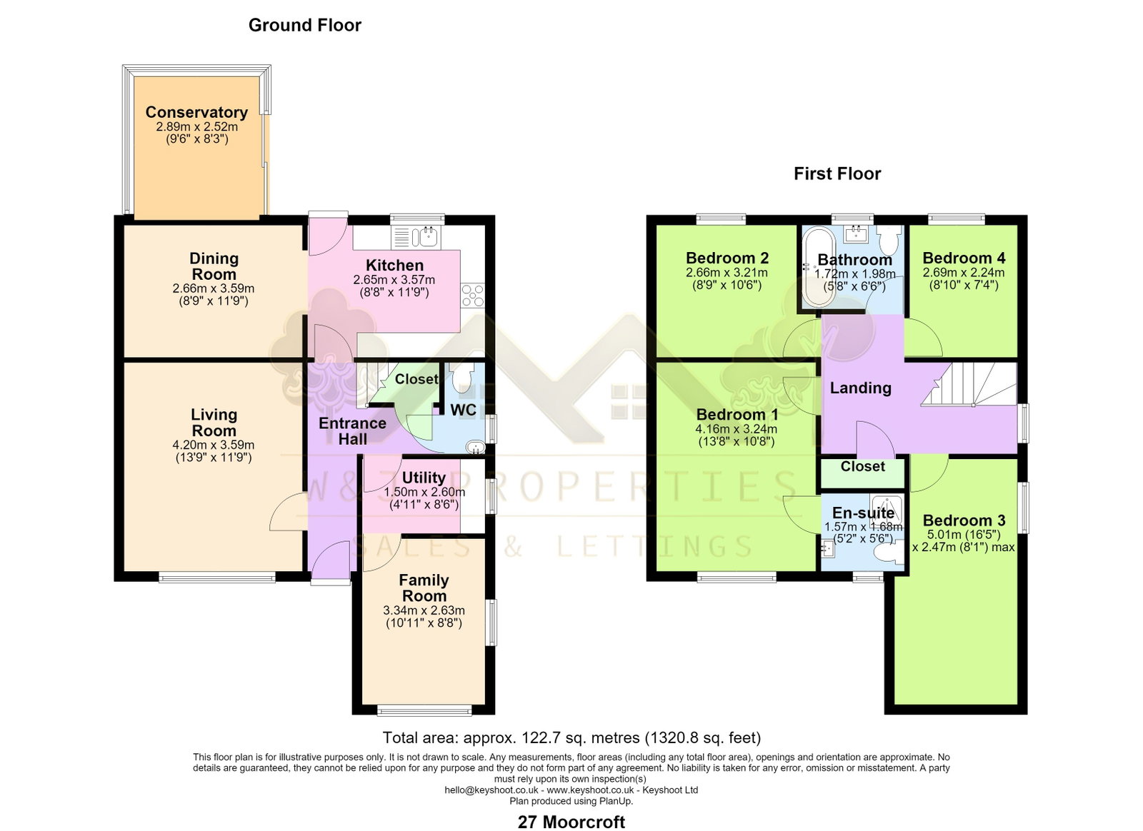 27, Moorcroft, Darwen floorplan