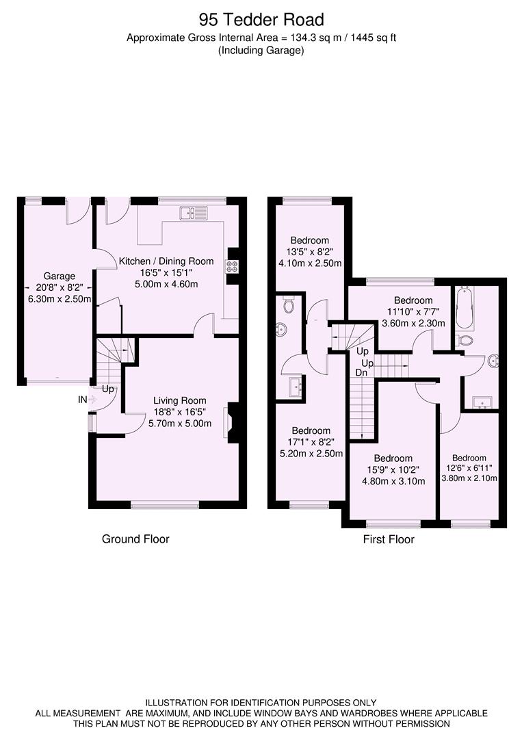 95, Tedder Road, York floorplan