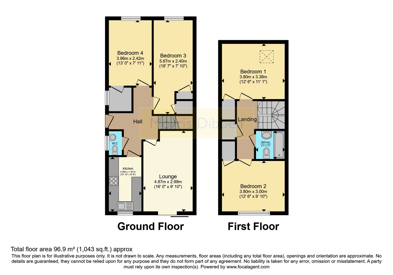 56, Sandy Point Road, Hampshire floorplan