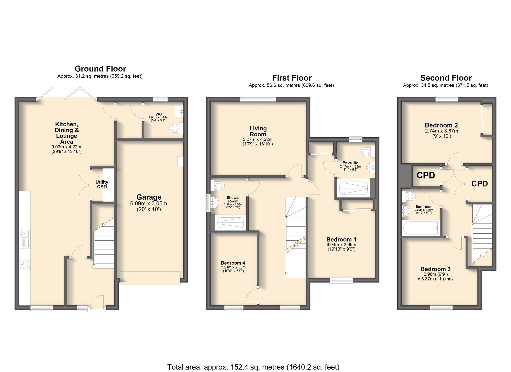 101 Moorthorpe Way, Sheffield floorplan